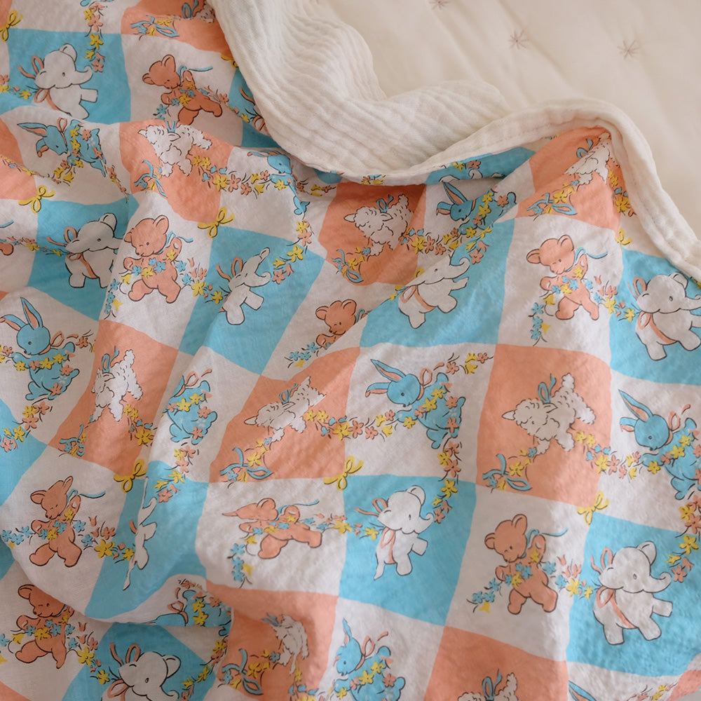 【Merry Bonbon】四季毛毯_Le Petite Blue