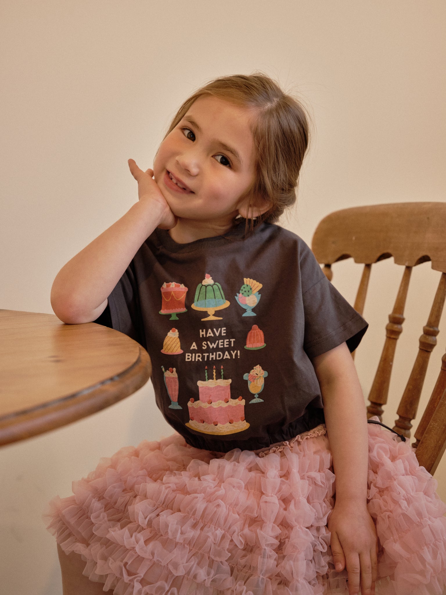 [mumu&baba] Cake T _Chalcoal