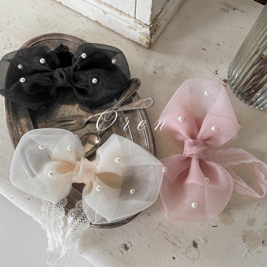 [OREN] Marie & Pearl Headband_3colors