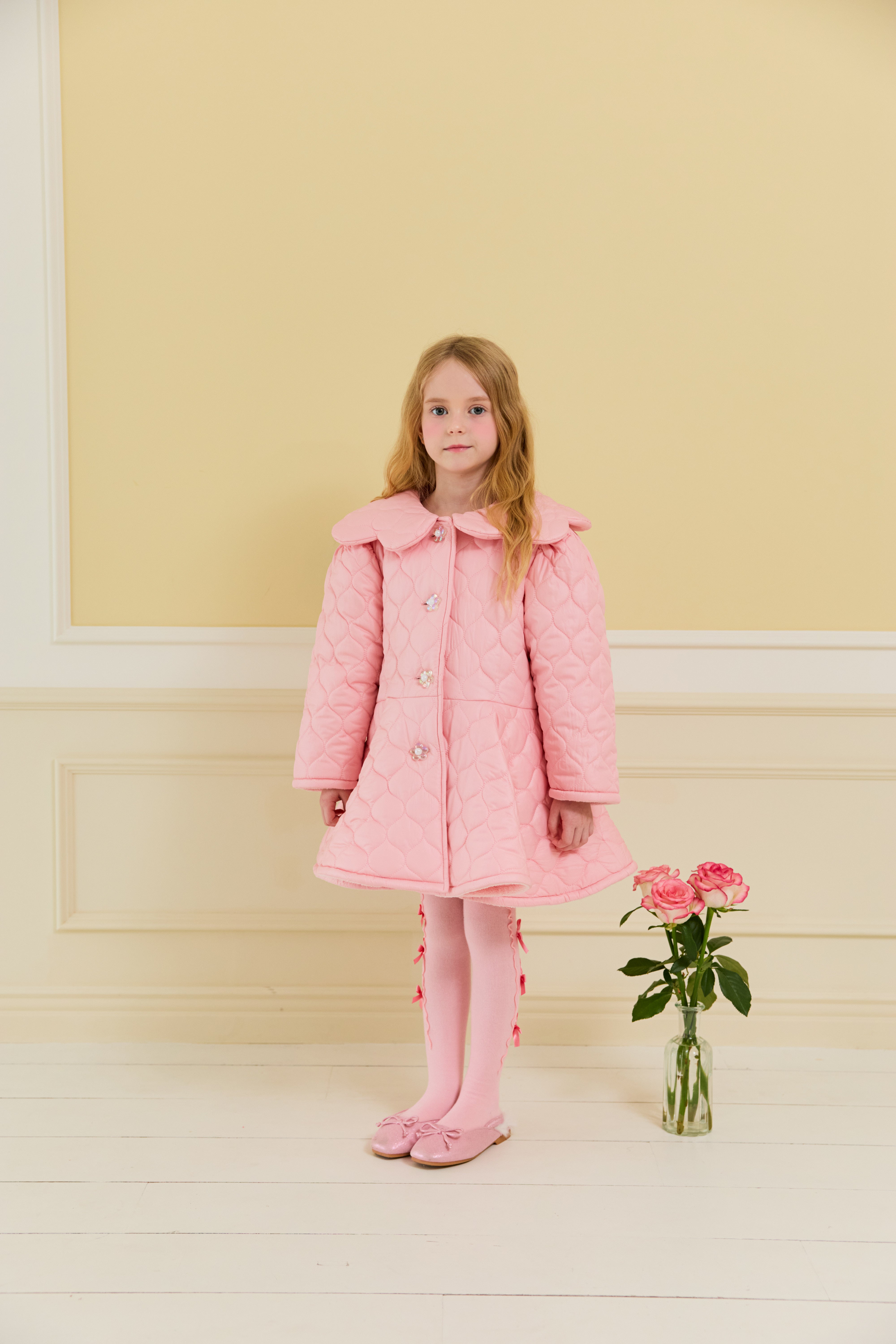 [ALITTLE] Audrey padding coat_Pink