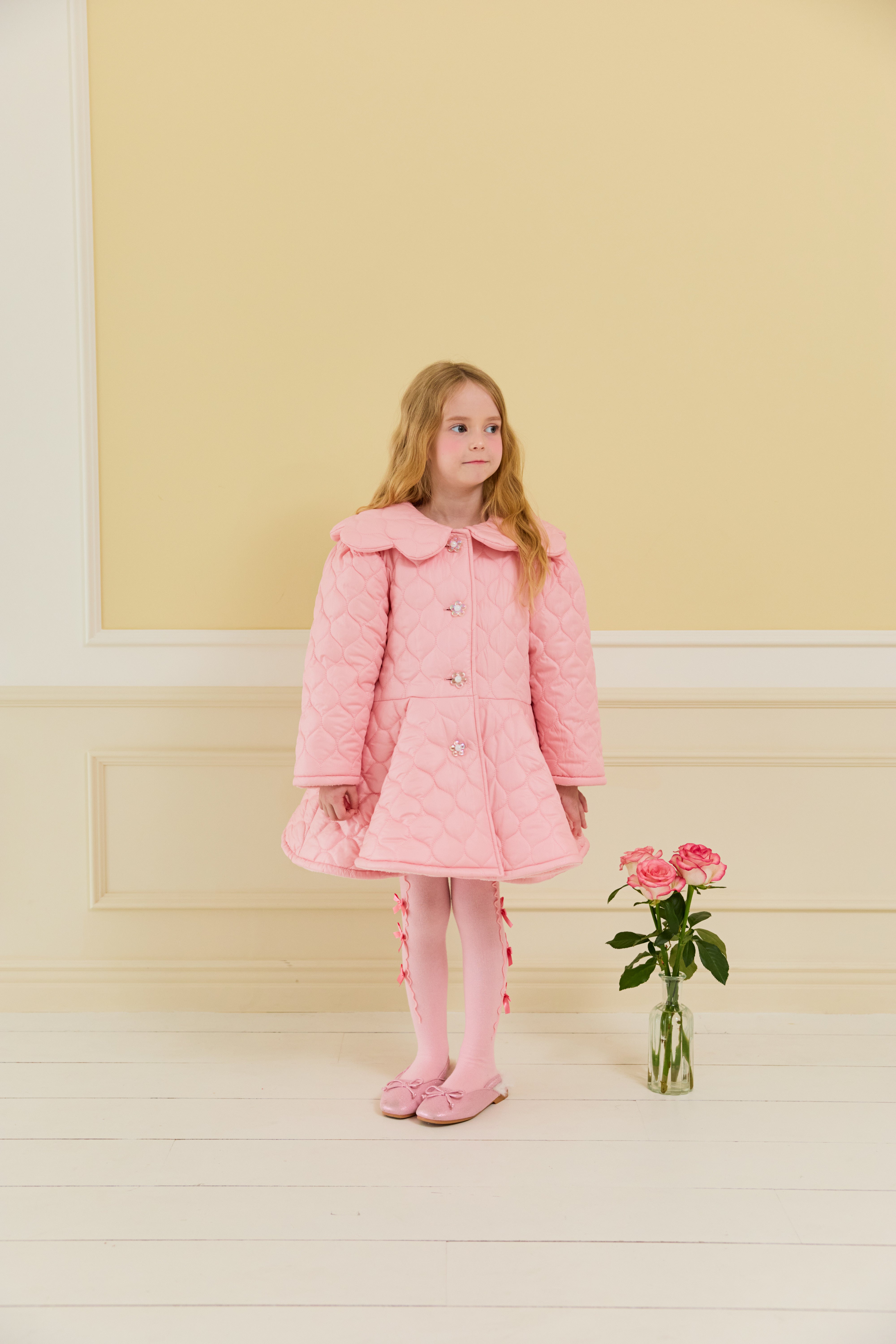 [ALITTLE] Audrey padding coat_Pink