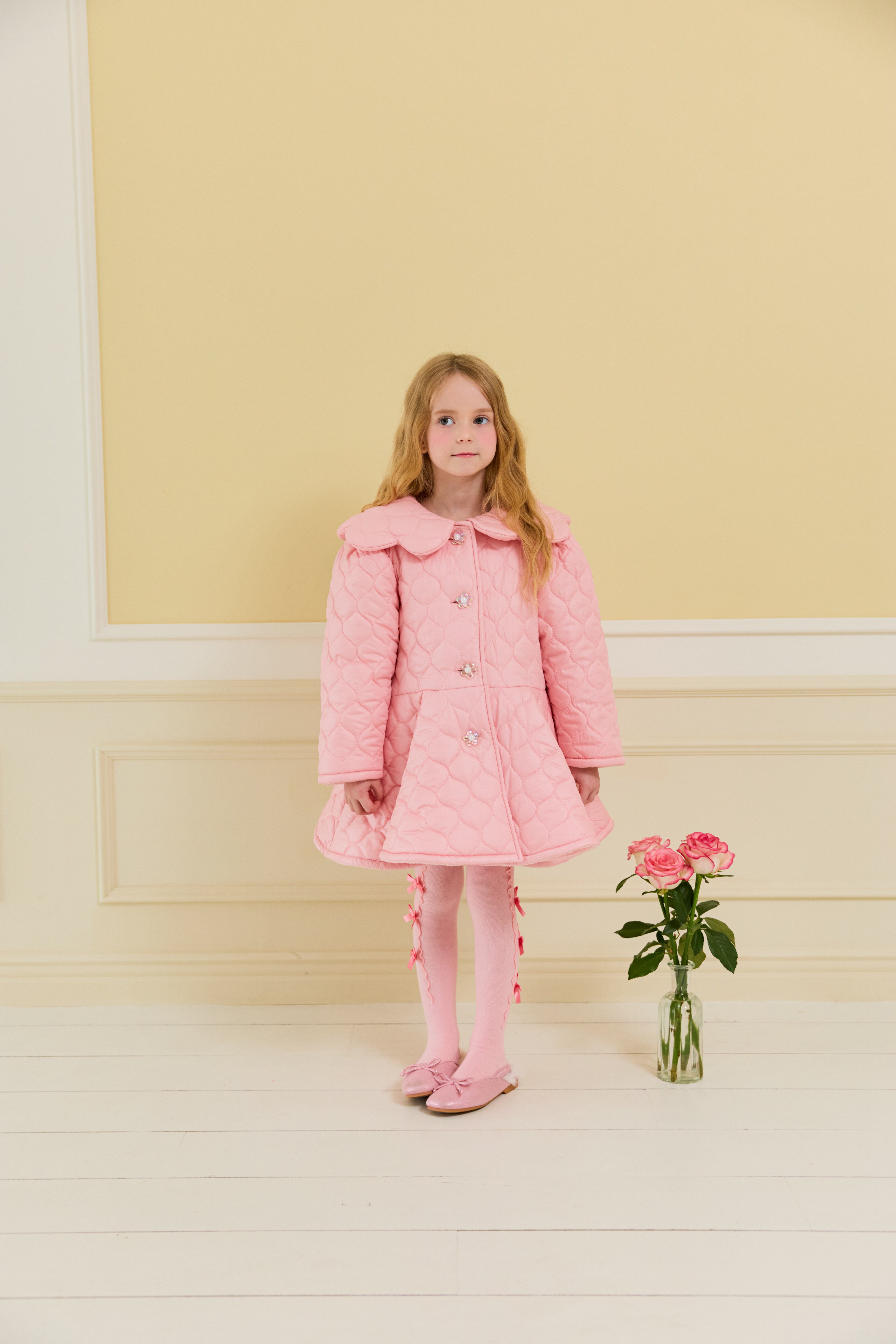 [ALITTLE] Audrey padding coat_Pink