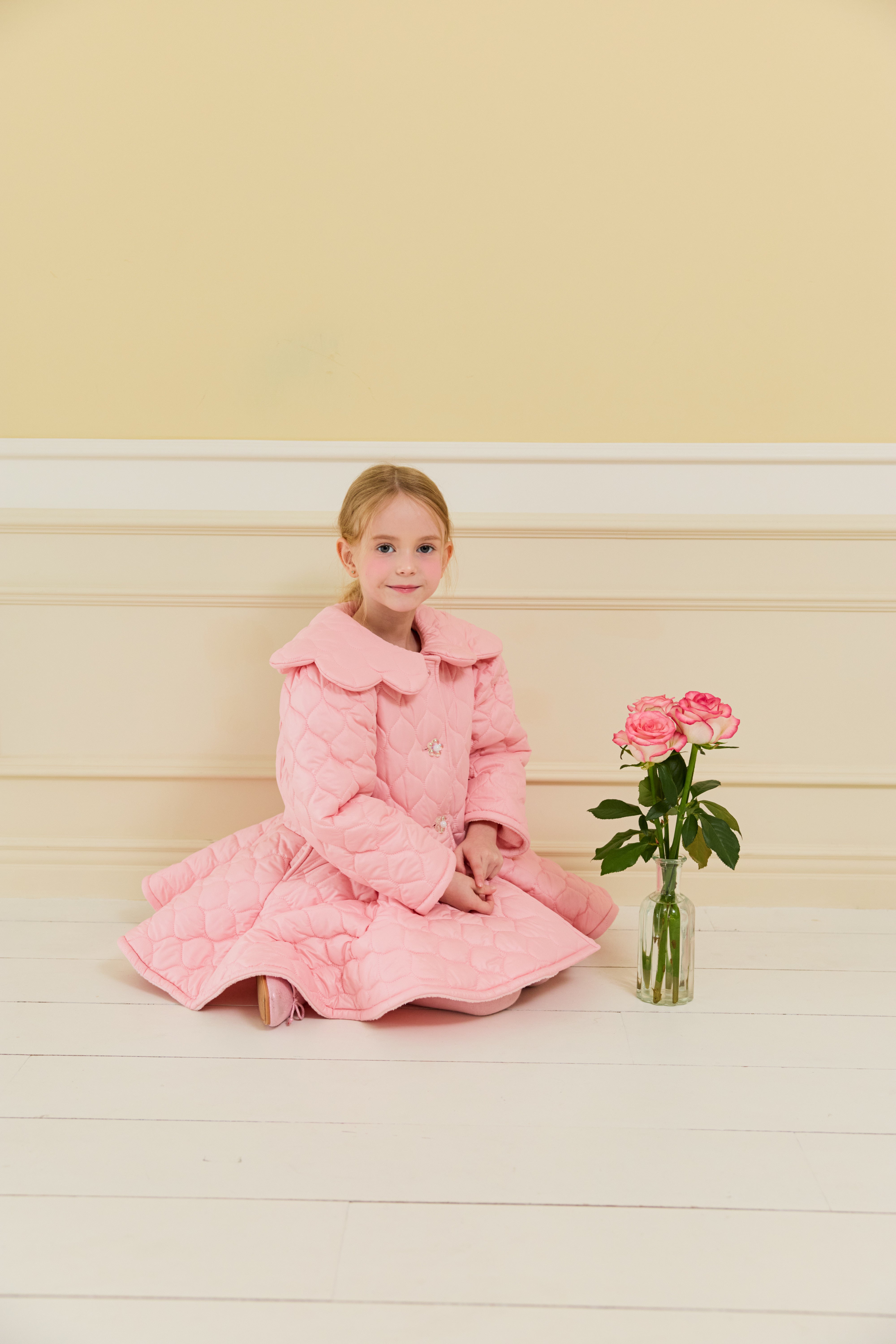 [ALITTLE] Audrey padding coat_Pink