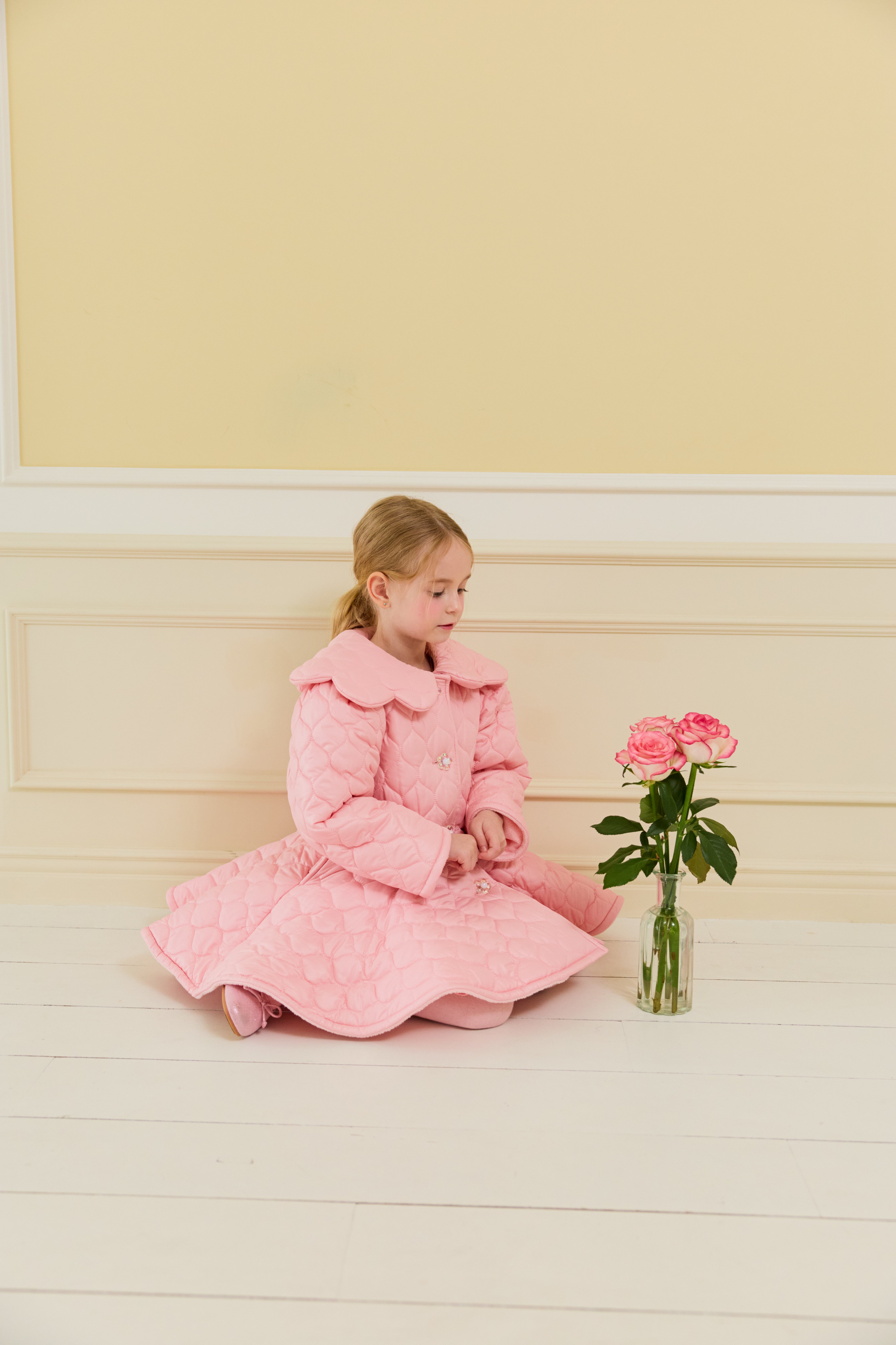 [ALITTLE] Audrey padding coat_Pink