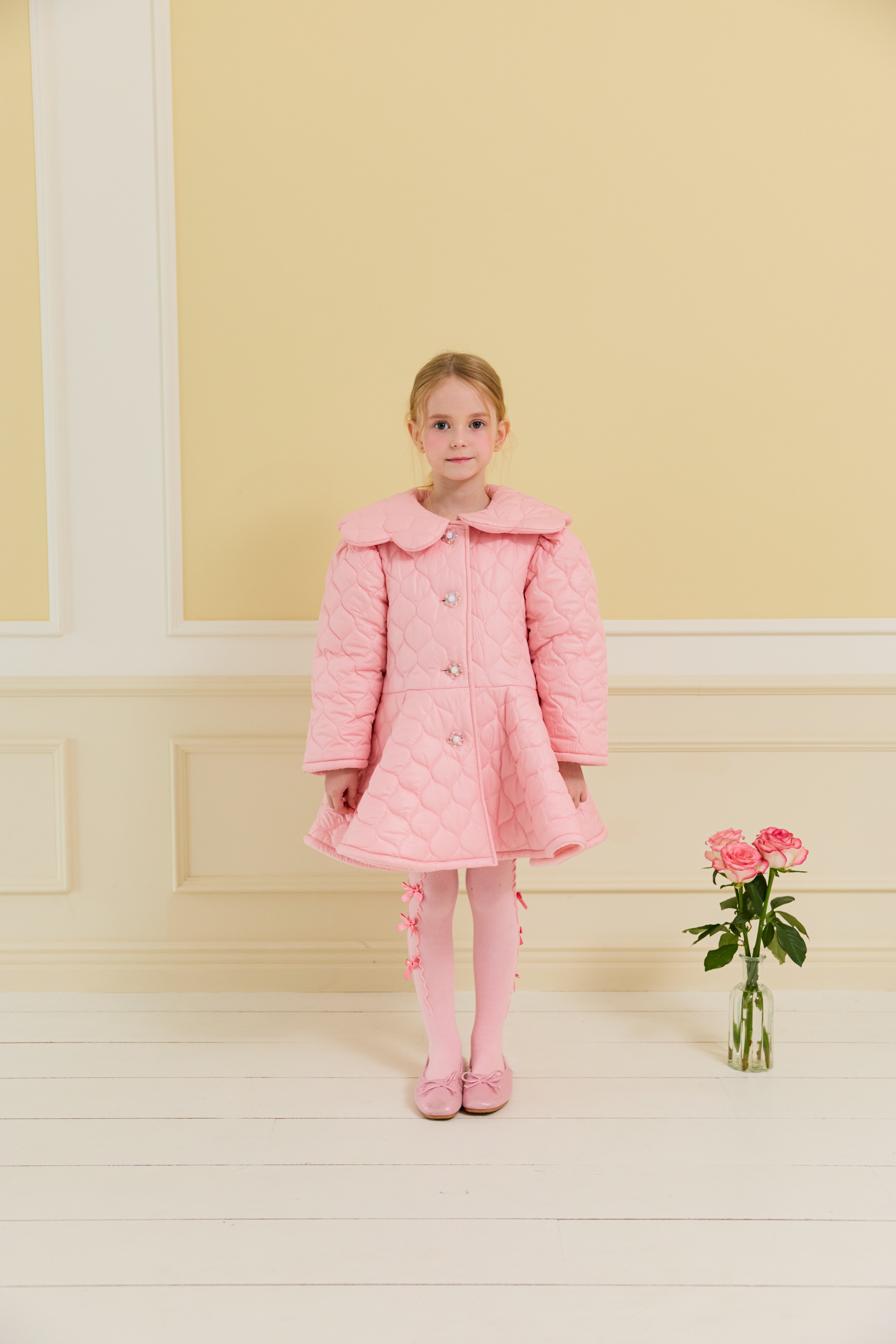 [ALITTLE] Audrey padding coat_Pink