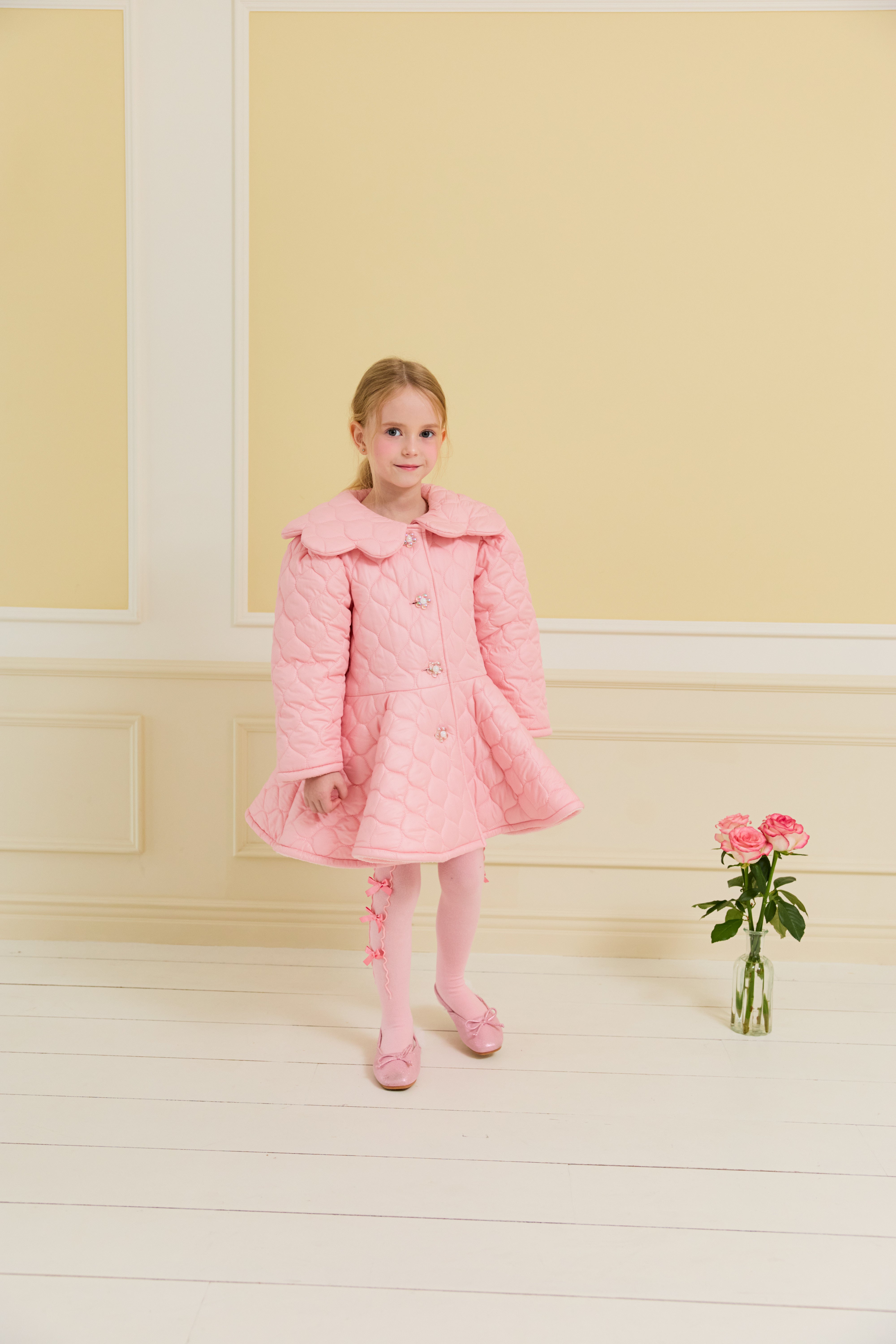 [ALITTLE] Audrey padding coat_Pink