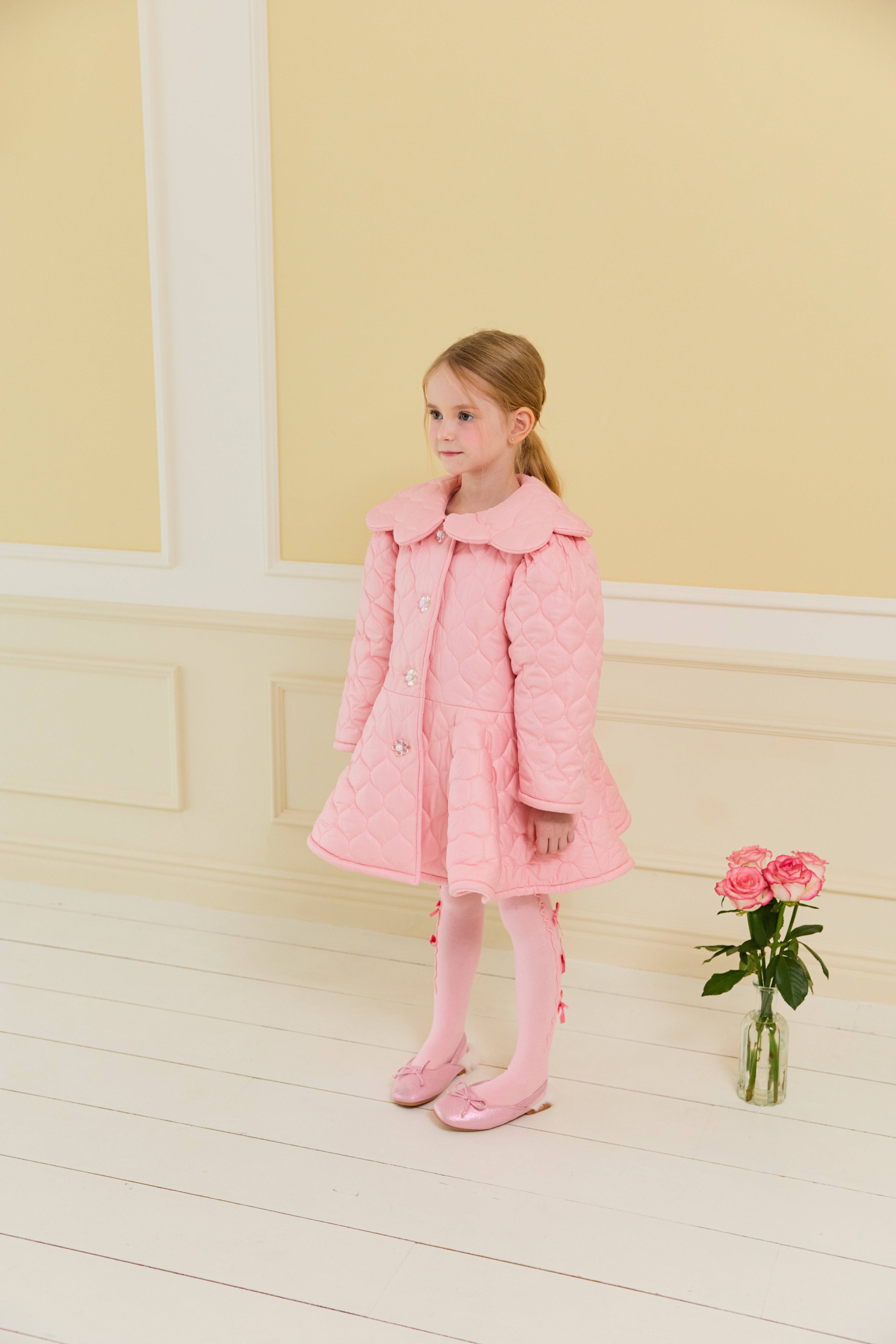 [ALITTLE] Audrey padding coat_Pink