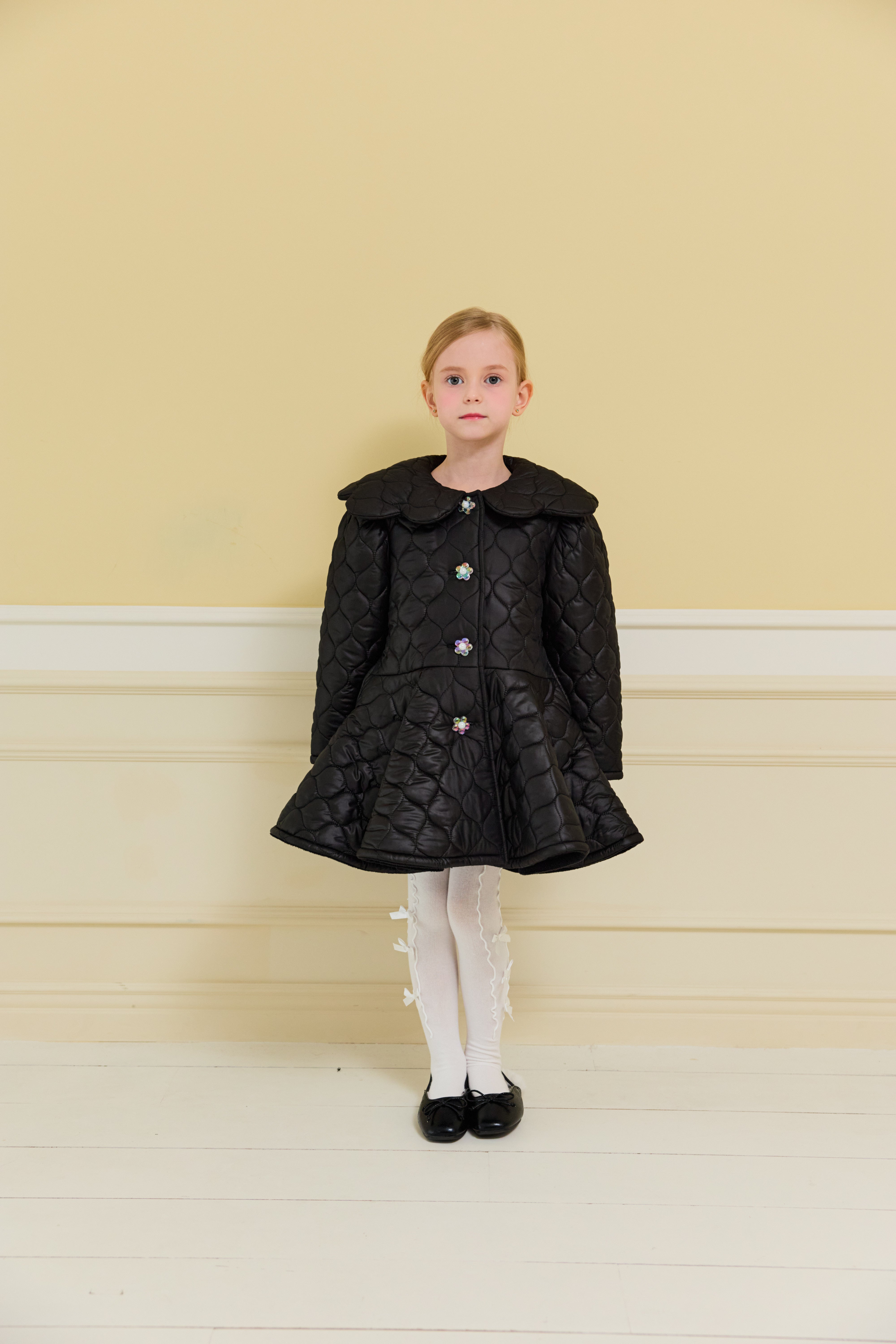 [ALITTLE] Audrey padding coat_Black
