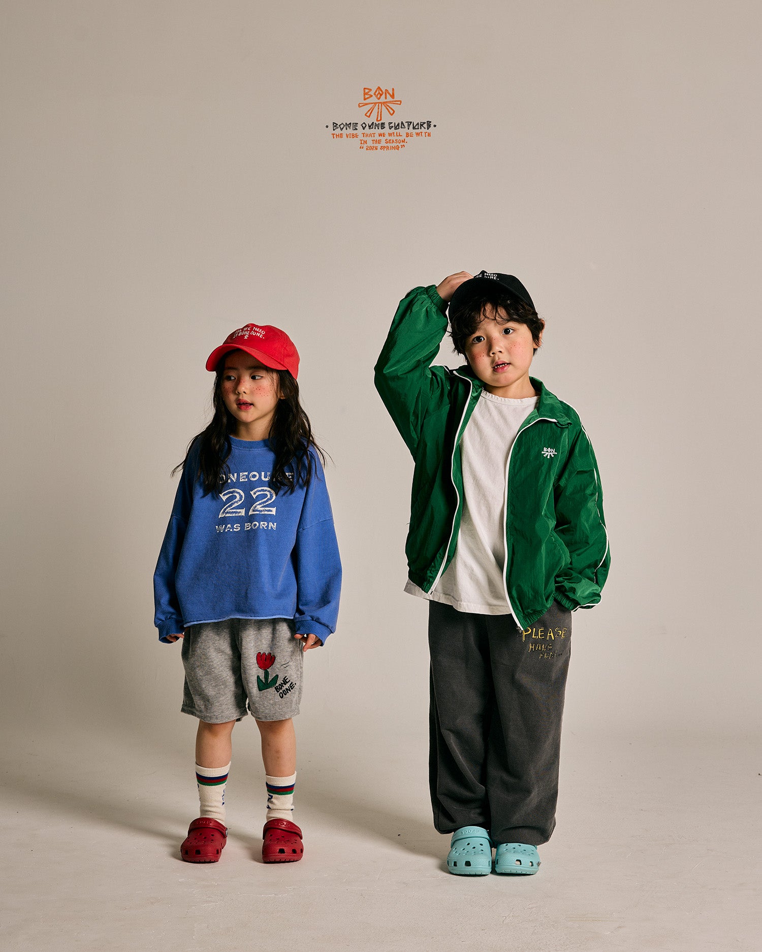 [BONEOUNE] Vintage Pigment Jogger Pants_2colors