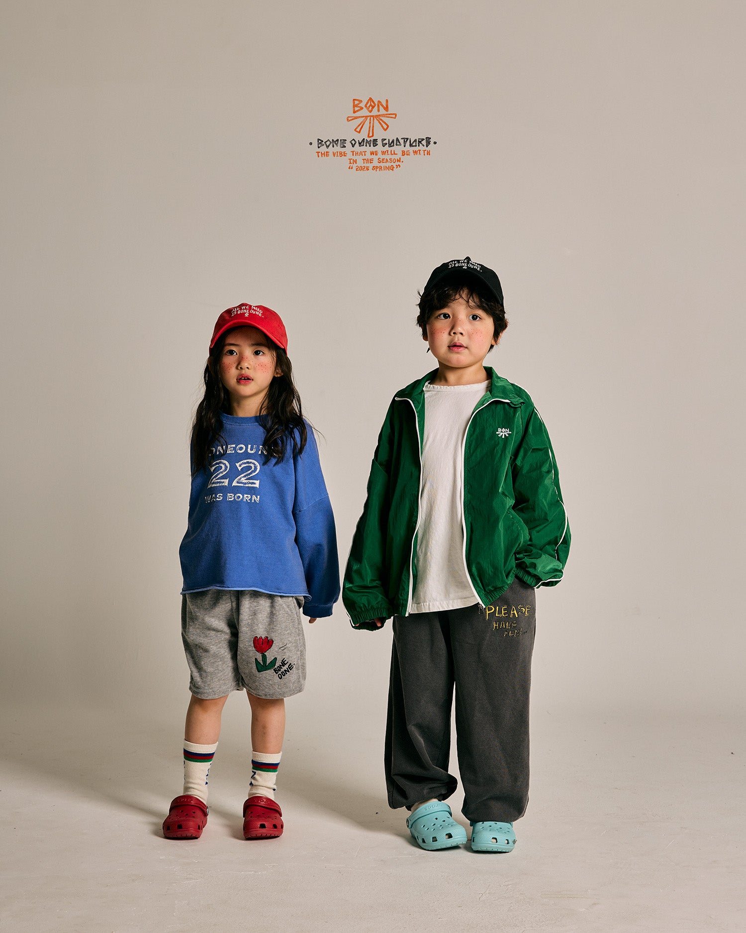 [BONEOUNE] Vintage Pigment Jogger Pants_2colors