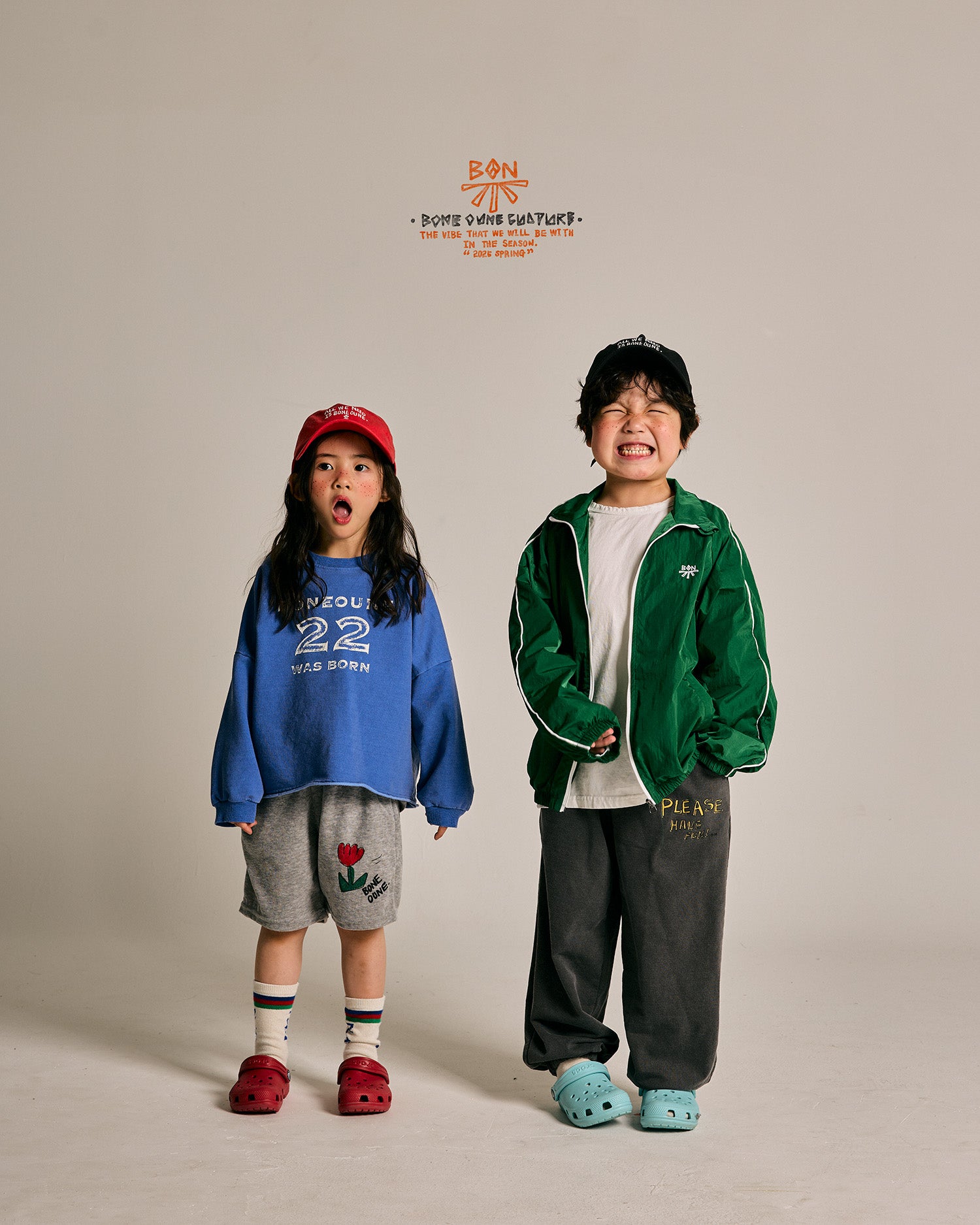 [BONEOUNE] Vintage Pigment Jogger Pants_2colors