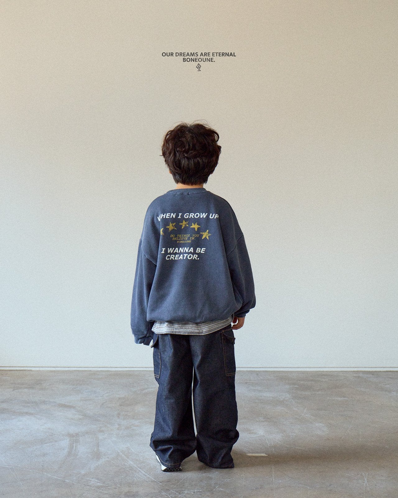 [BONEOUNE] Creator Sweatshirt_2colors