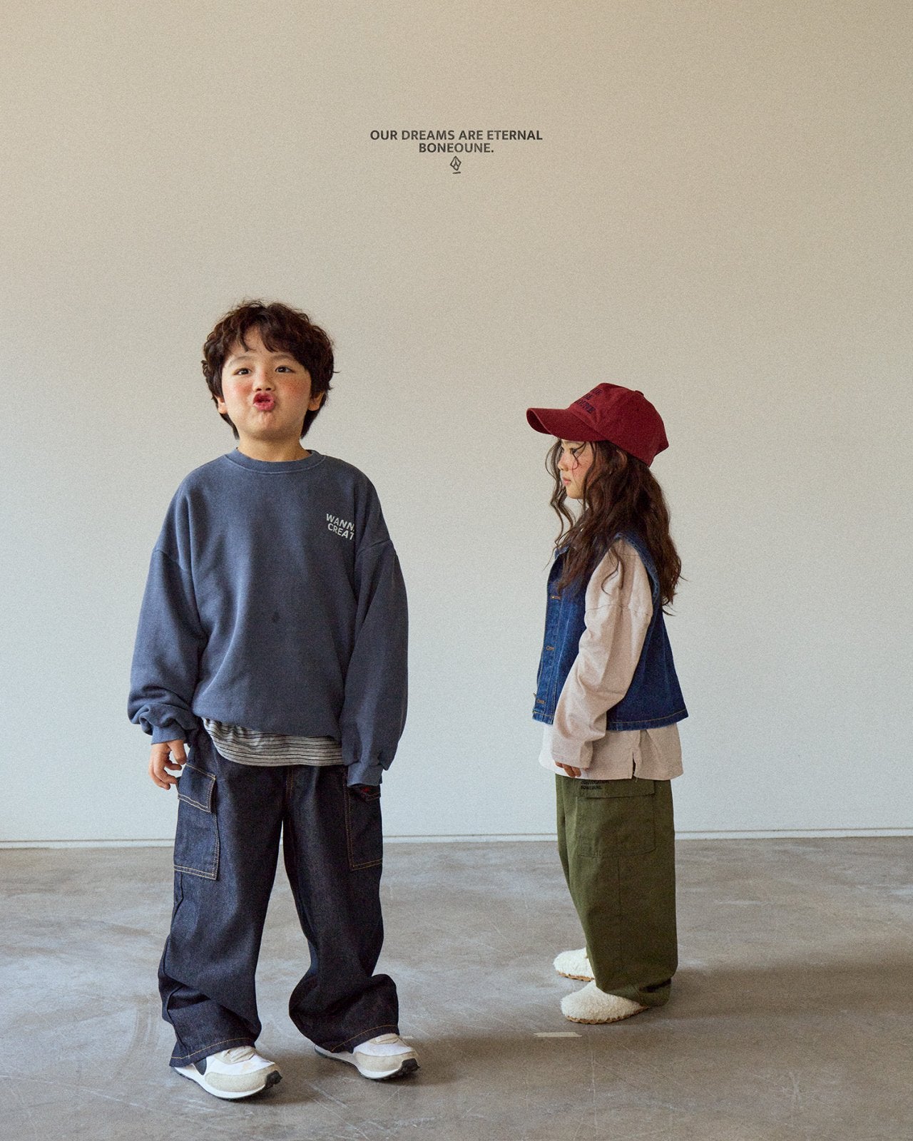 [BONEOUNE] Creator Sweatshirt_2colors