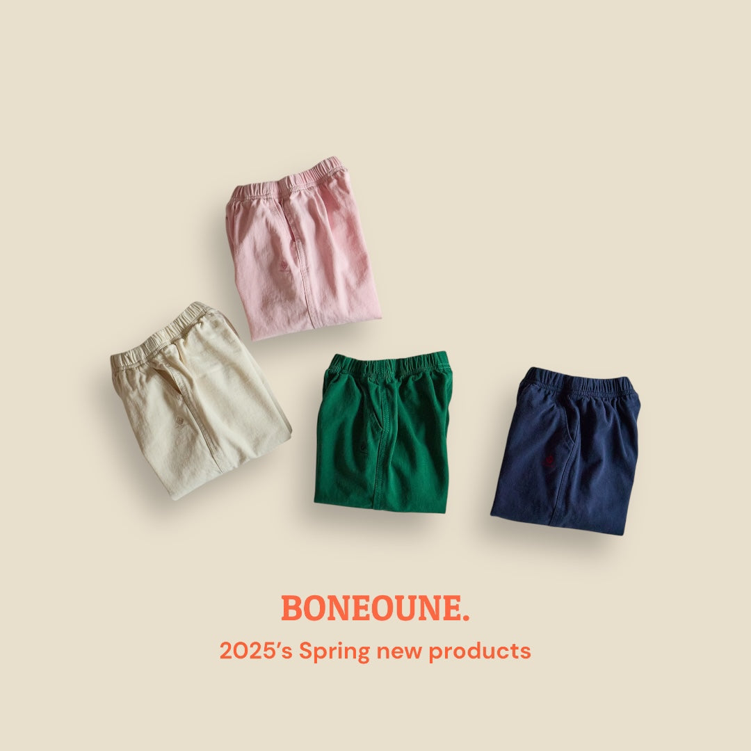 [BONEOUNE] Easy fit Daily Pants_4colors