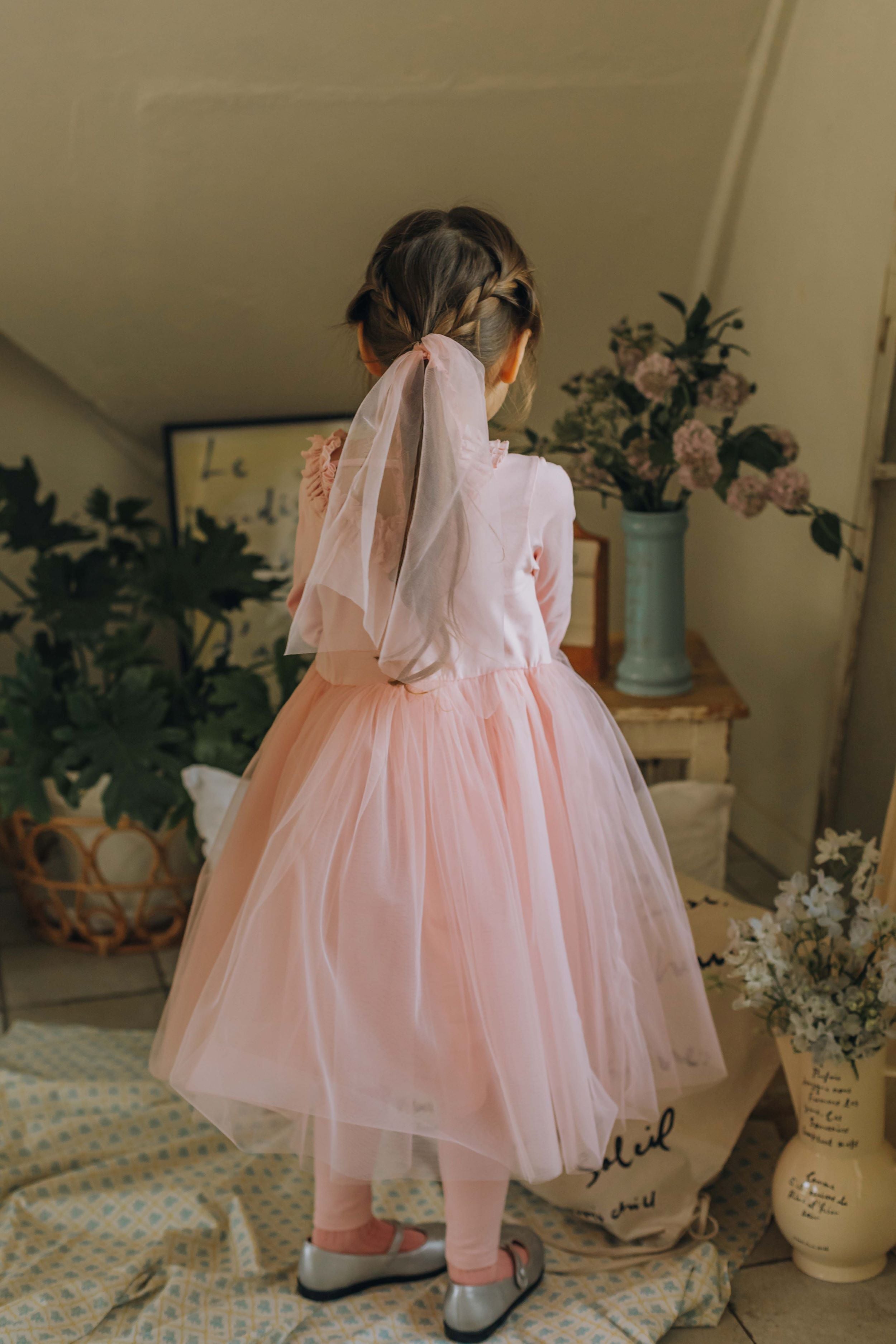 [mumu&baba]Ballet Frill Dress _Pink