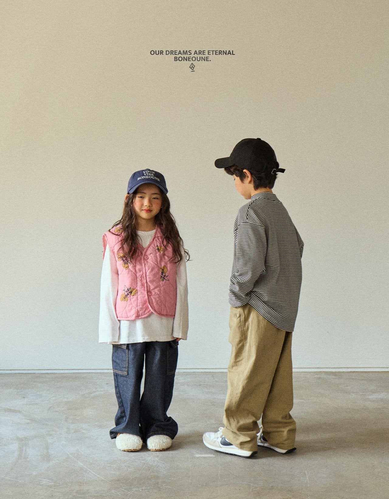 [BONEOUNE] Needbone Single T-shirt_2colors