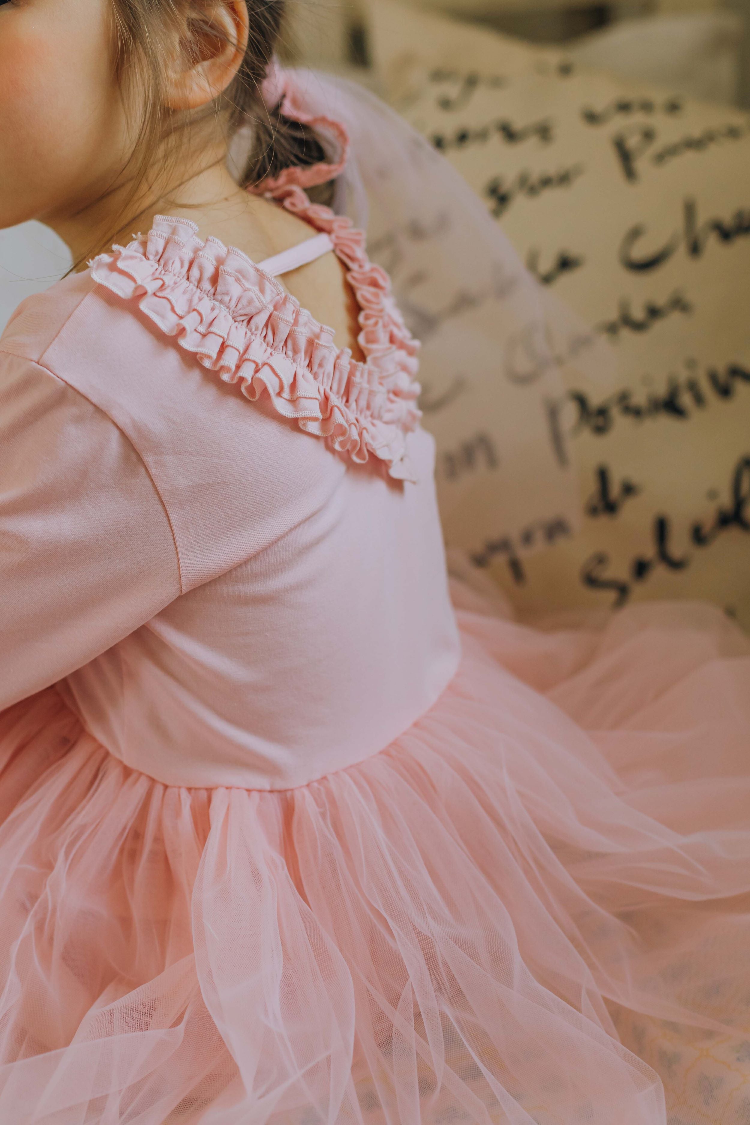 [mumu&baba]Ballet Frill Dress _Pink