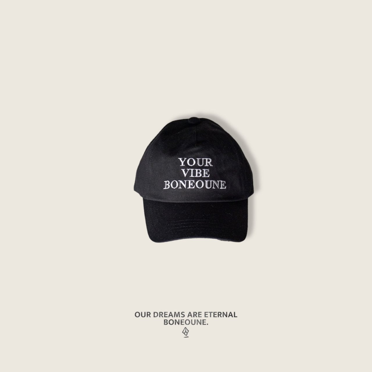 [BONEOUNE] Your Vibe Ball Cap_3Colors