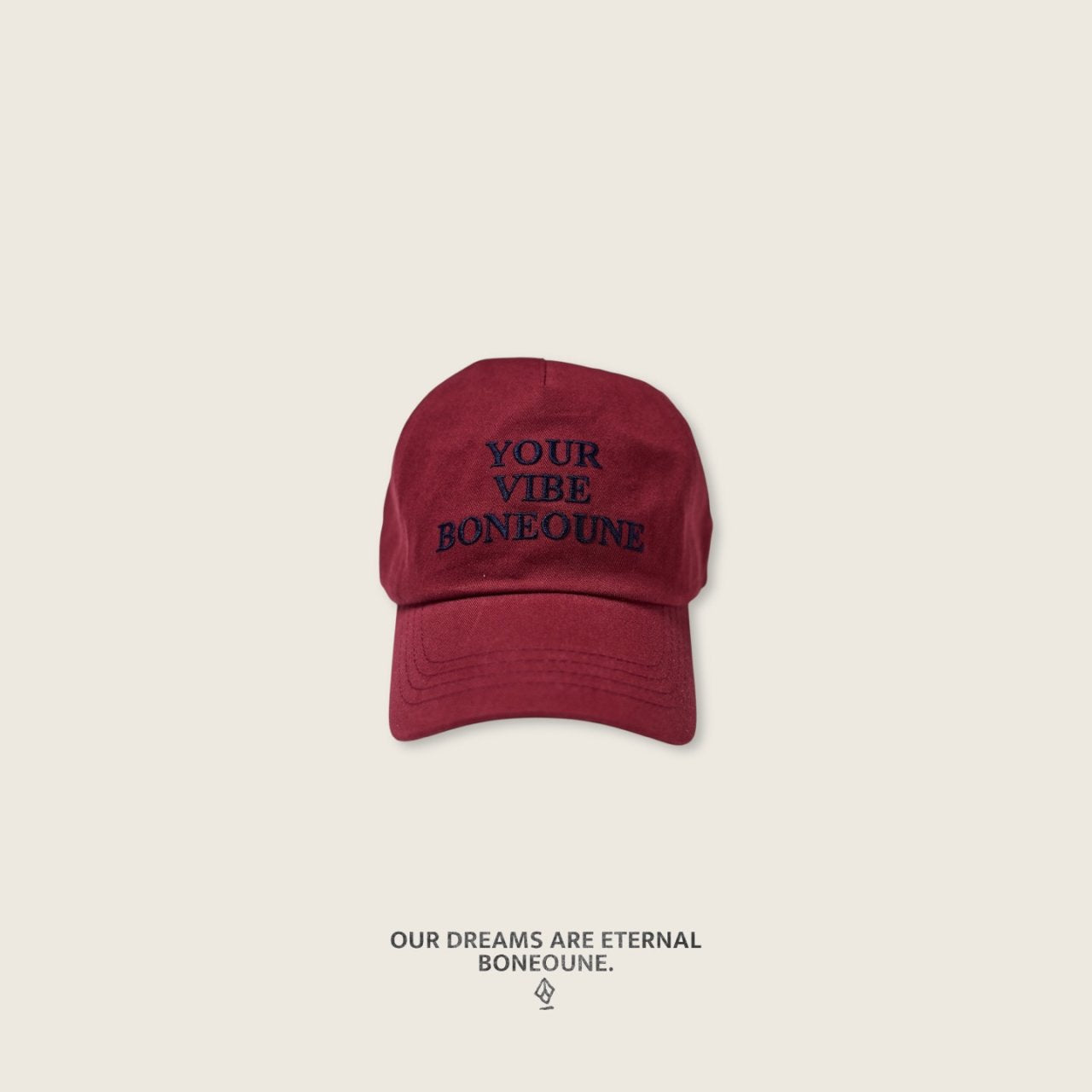 [BONEOUNE] Your Vibe Ball Cap_3Colors