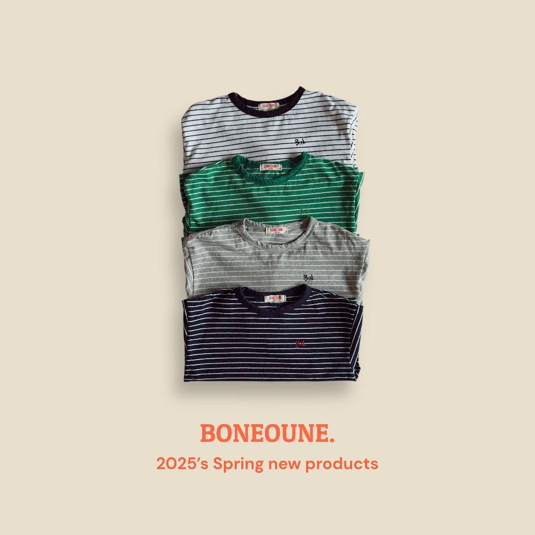 [BONEOUNE] Piano T-shirt_4colors