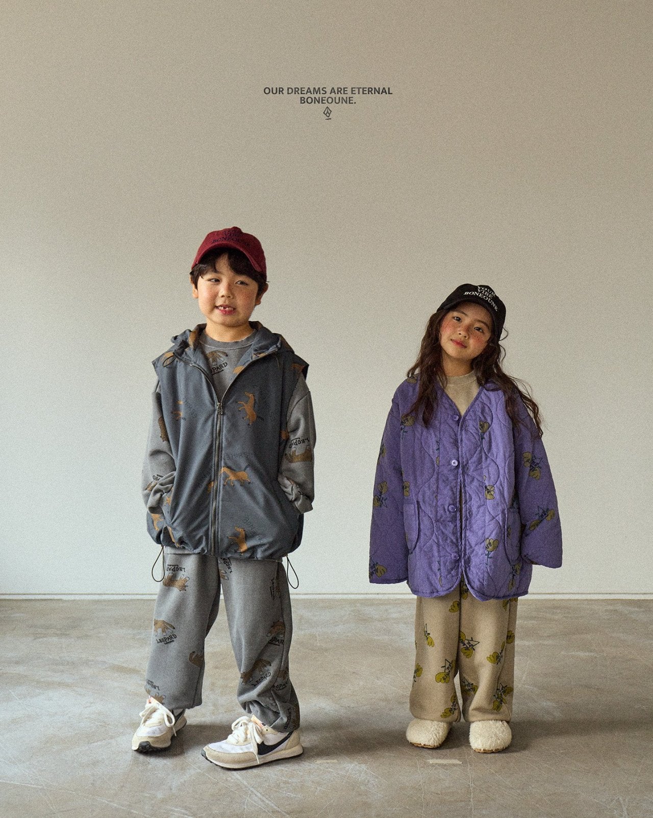 [BONEOUNE] Leopard Jogger Pants_2colors