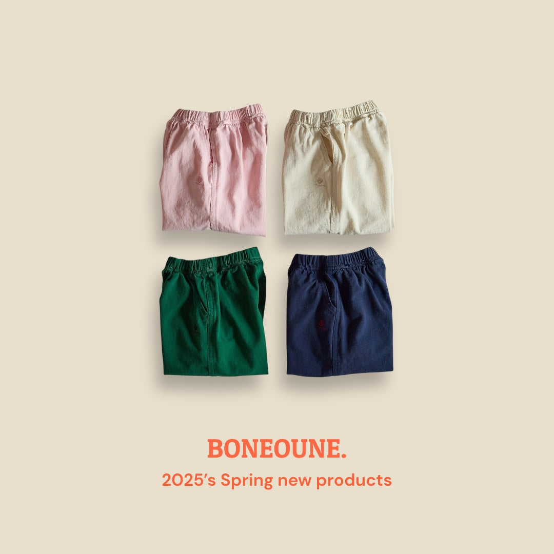 [BONEOUNE] Easy fit Daily Pants_4colors