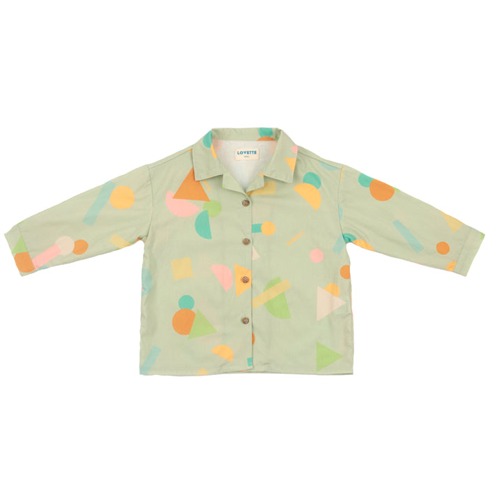 [LOVETTE] Figure Shirts _Mint Green