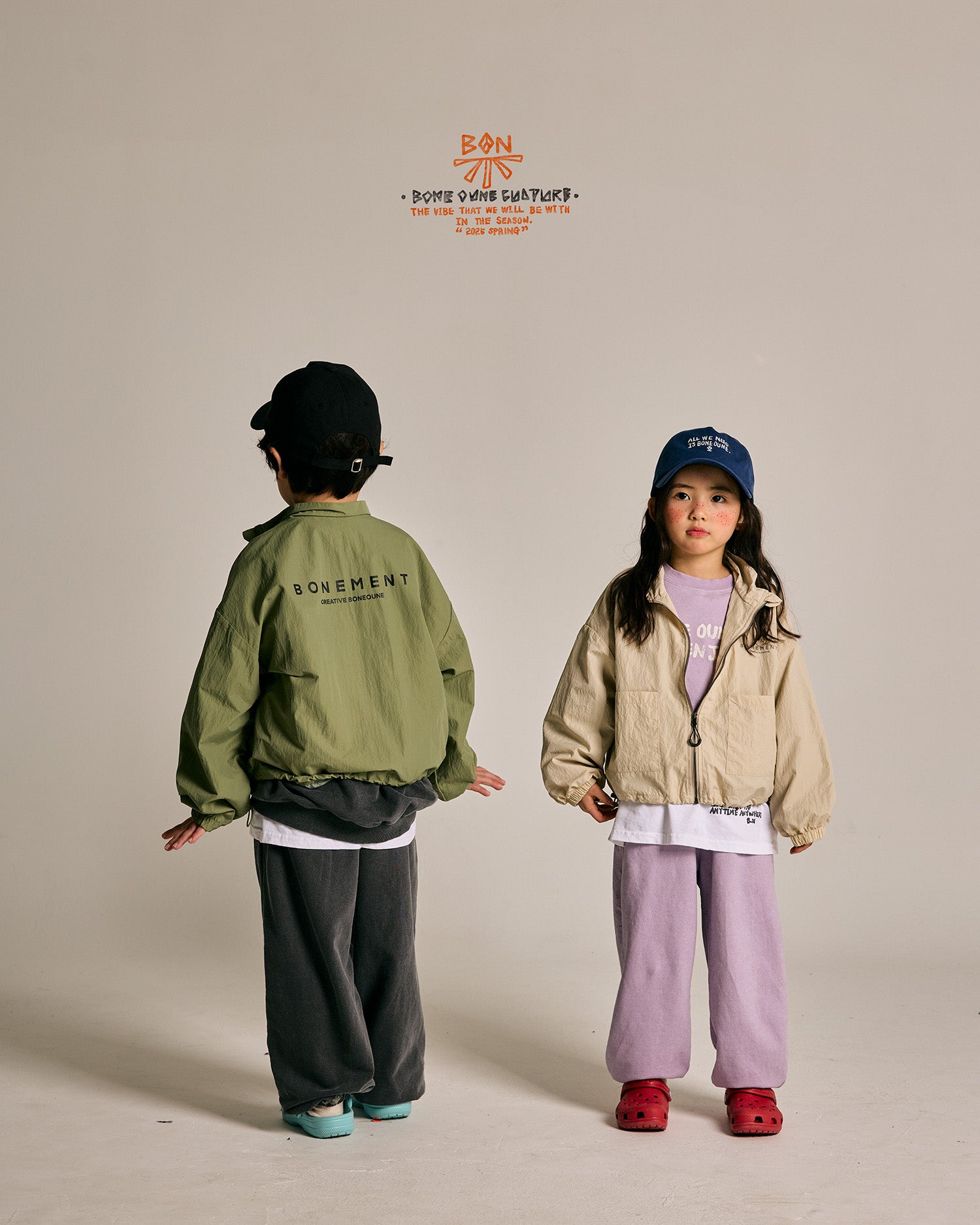 [BONEOUNE] Vintage Pigment Jogger Pants_2colors