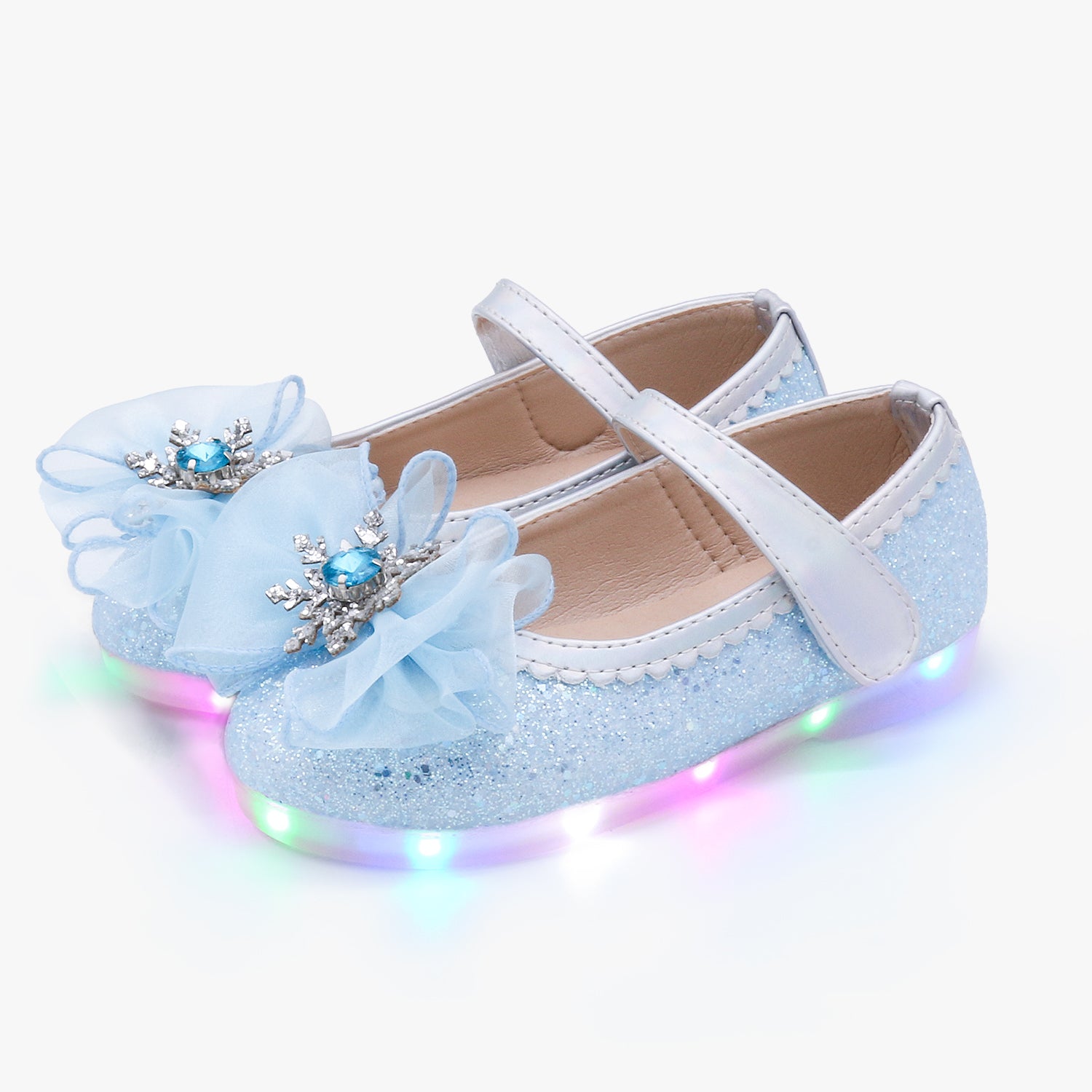 [Kiphant] LED Elsa signal MARY JANE SHOES_Blue