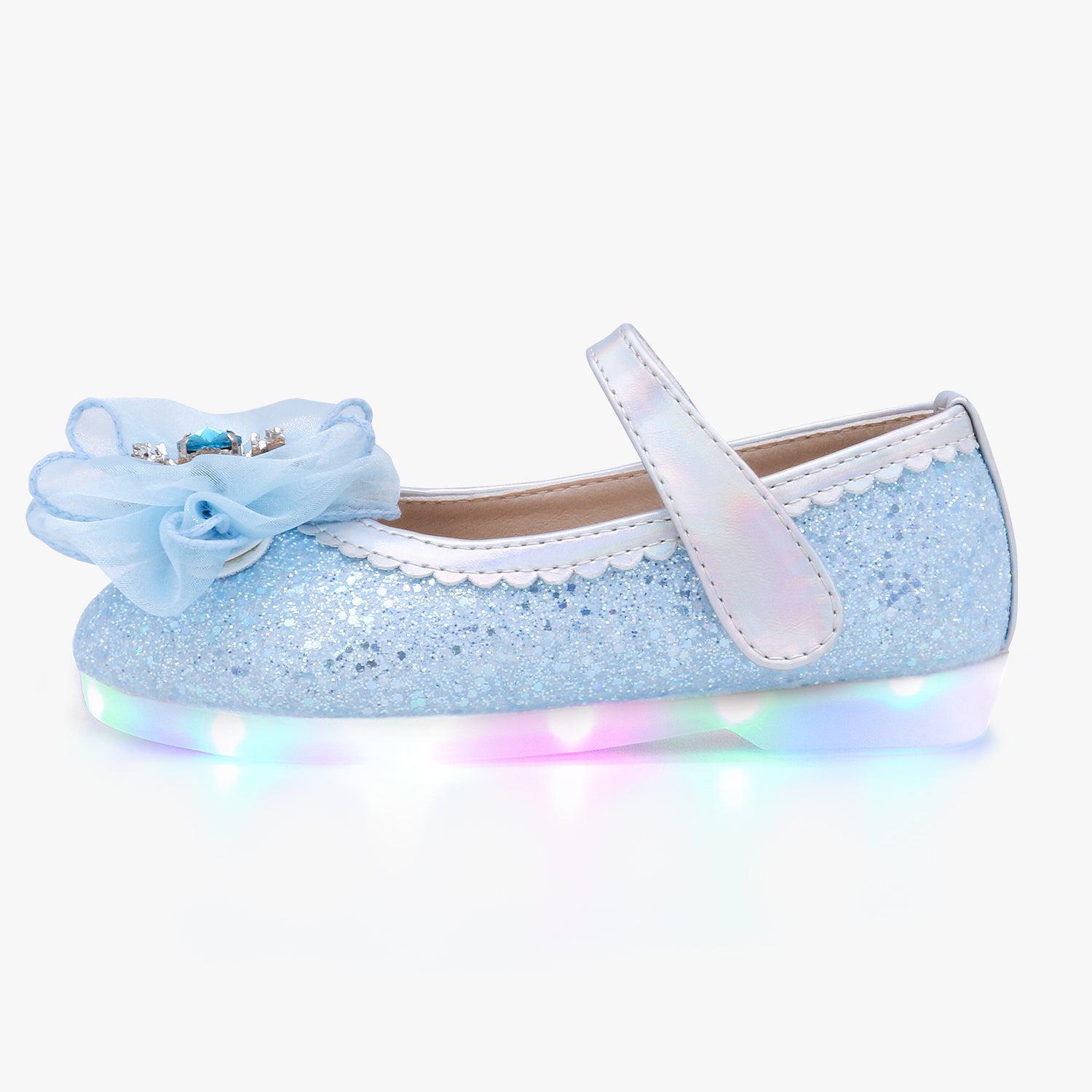 [Kiphant] LED Elsa signal MARY JANE SHOES_Blue