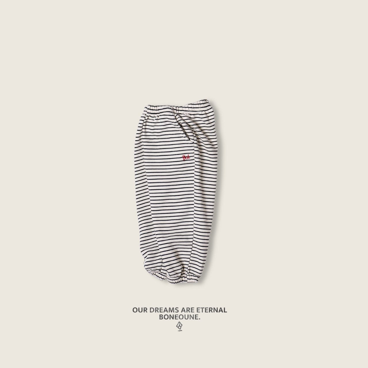 [BONEOUNE] Mono Line Jogger Pants_2colors