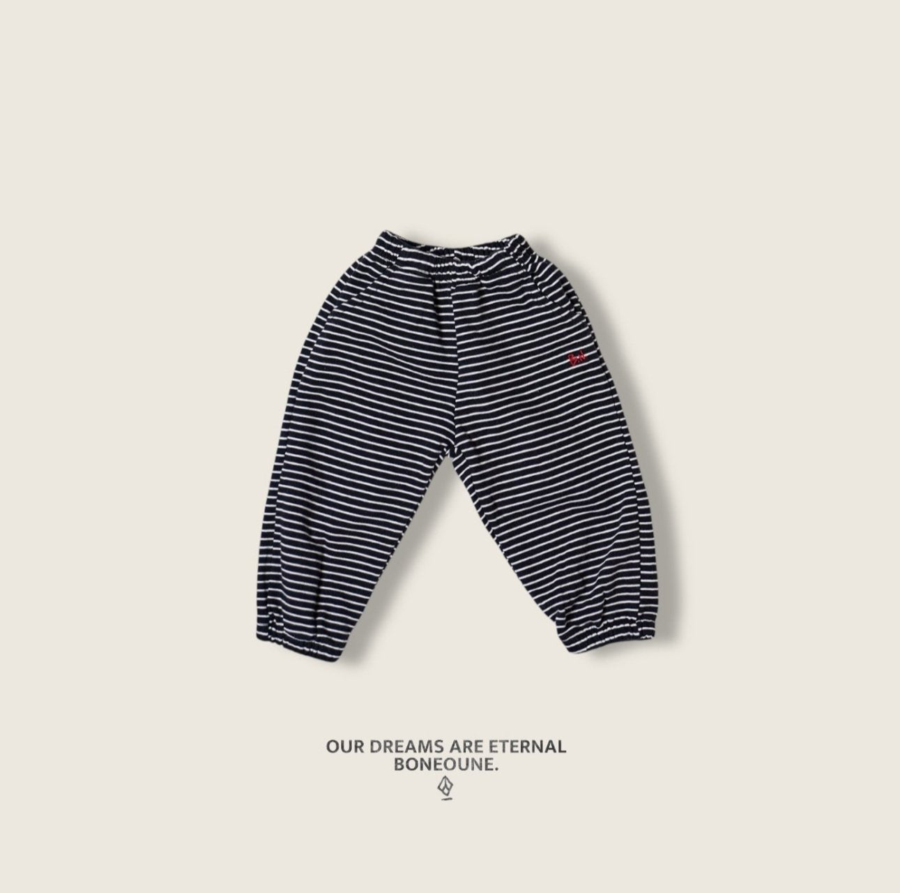 [BONEOUNE] Mono Line Jogger Pants_2colors
