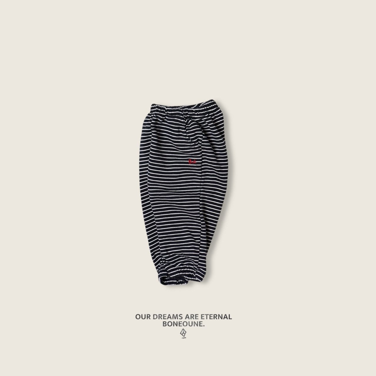 [BONEOUNE] Mono Line Jogger Pants_2colors