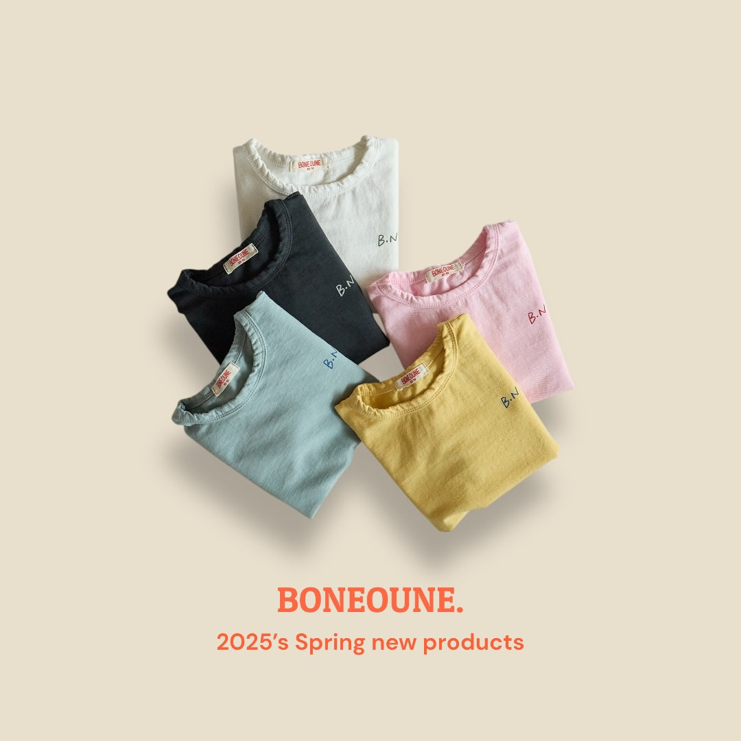 [BONEOUNE] Macaron T-shirt_5colors