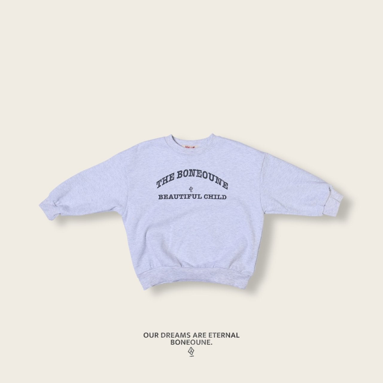 [BONEOUNE] Child Double-Faced Sweatshirt_3colors