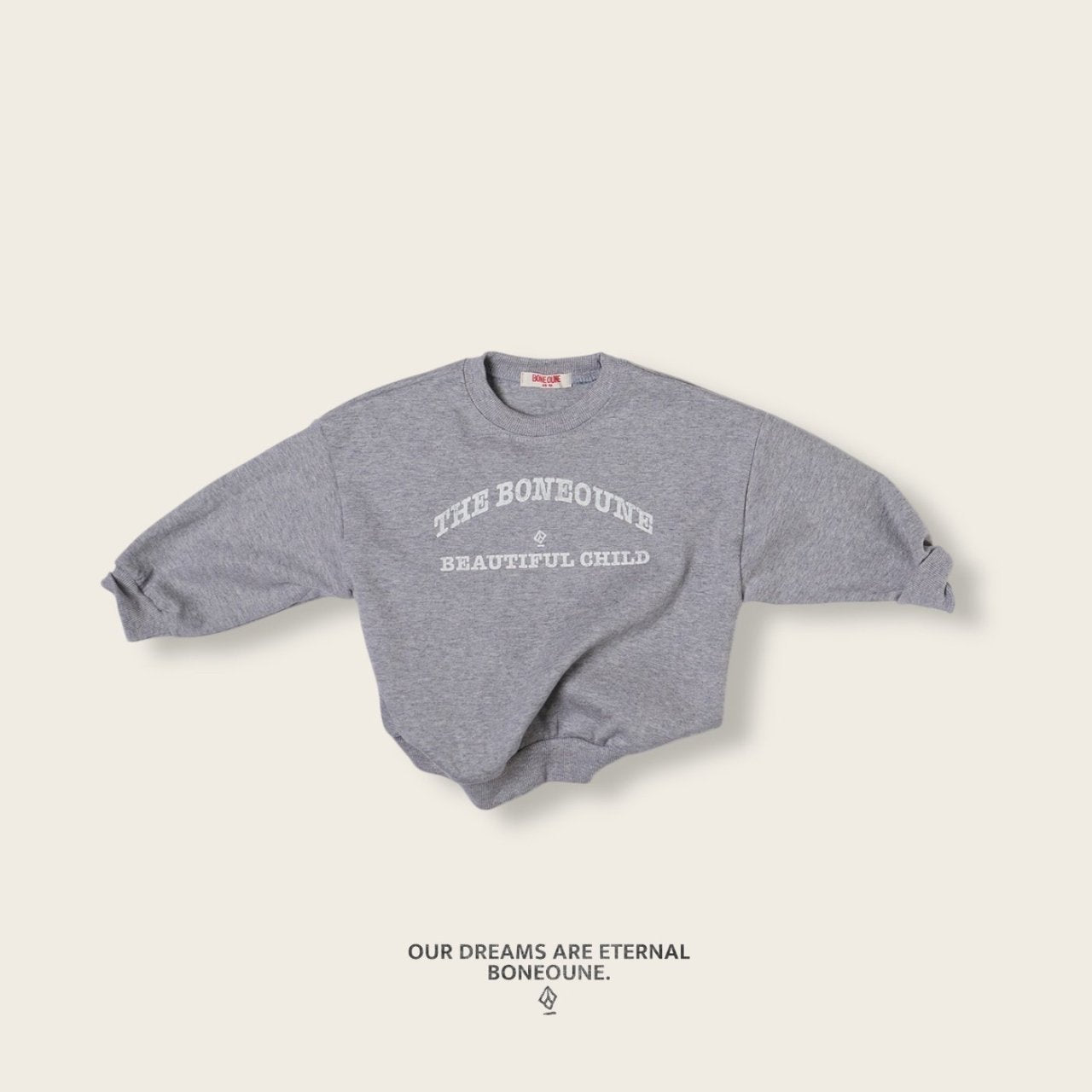 [BONEOUNE] Child Double-Faced Sweatshirt_3colors