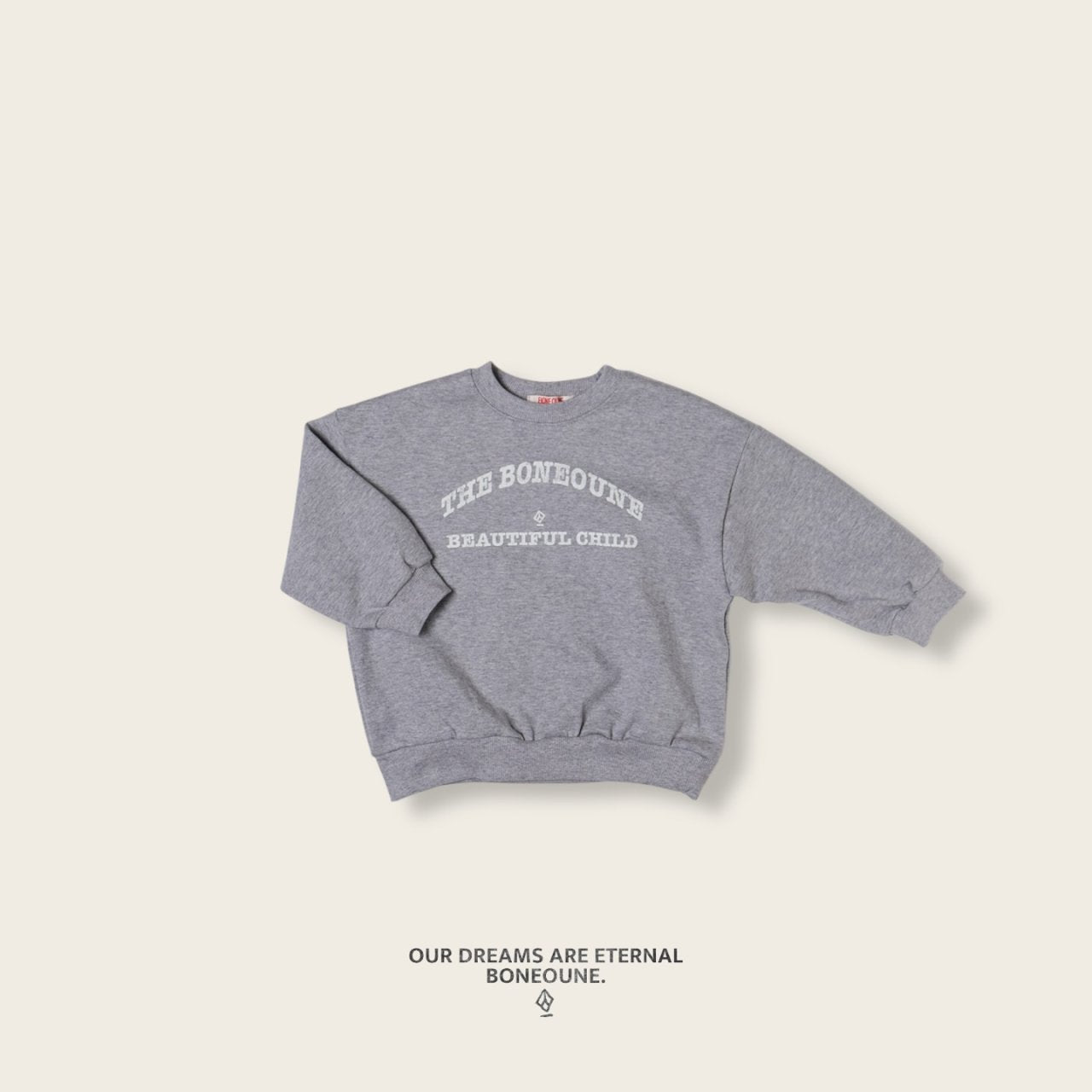 [BONEOUNE] Child Double-Faced Sweatshirt_3colors