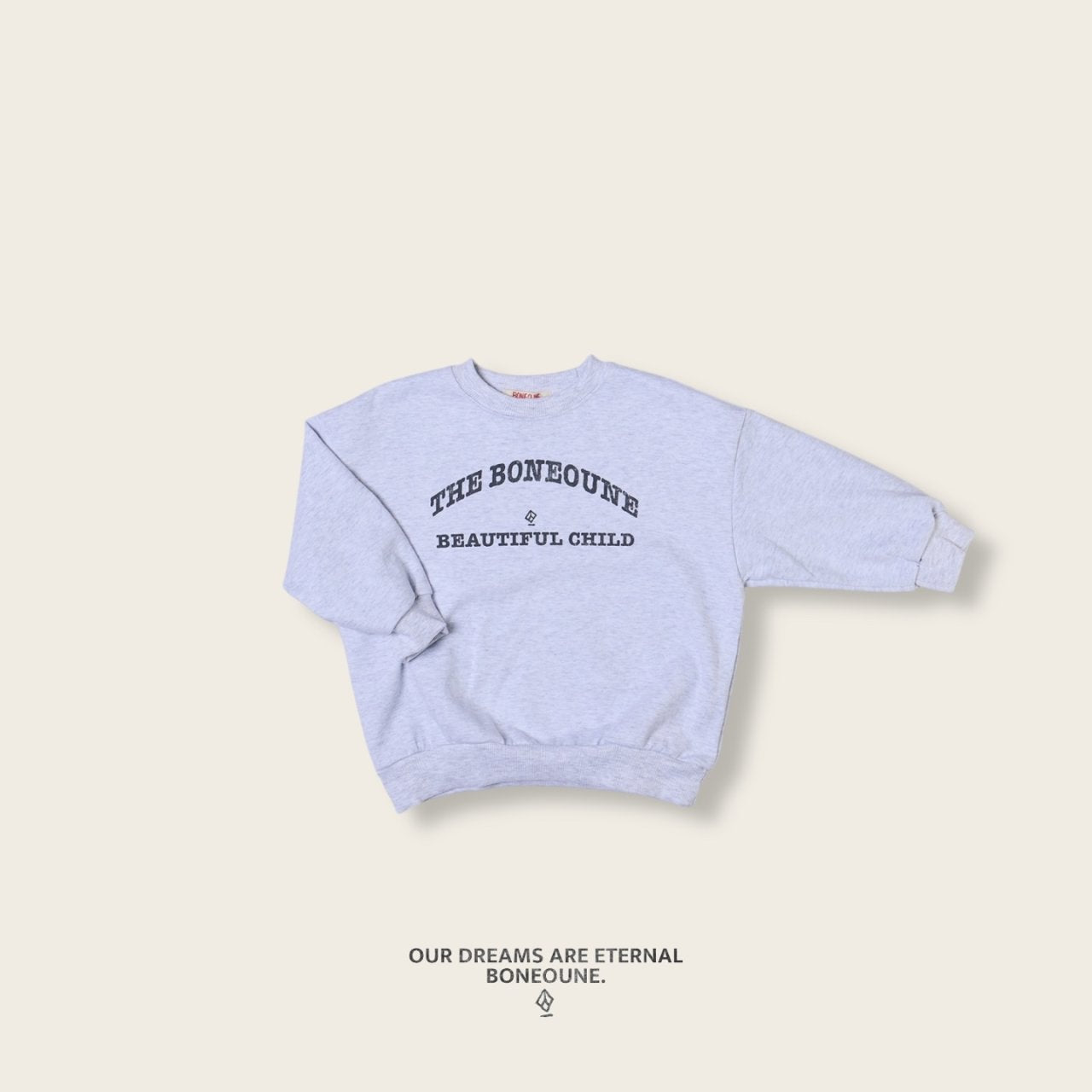 [BONEOUNE] Child Double-Faced Sweatshirt_3colors