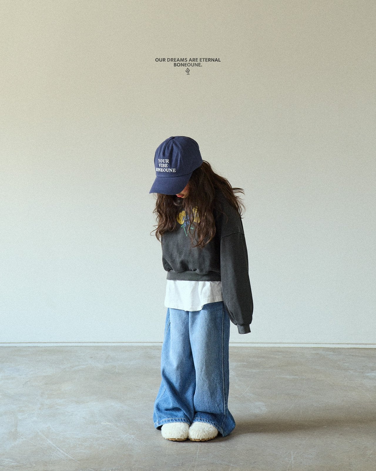 [BONEOUNE] Your Vibe Ball Cap_3Colors