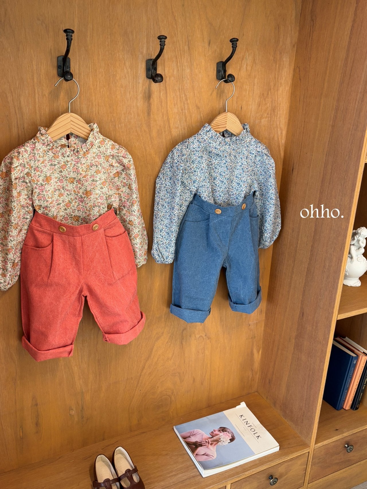 [ohho] Carol Pintuck Pants_4colors