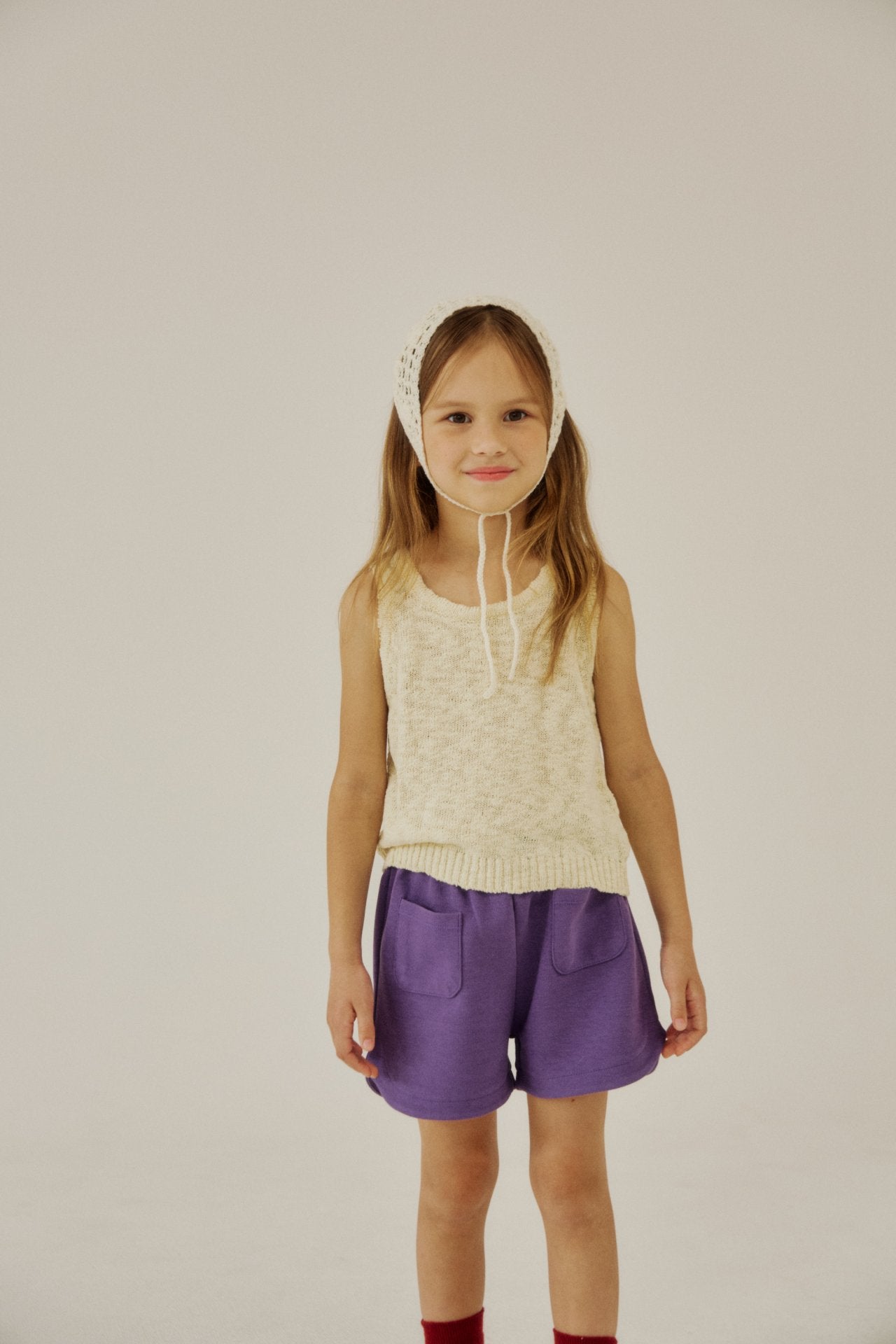 [Soye] Slub sleeveless_Cream