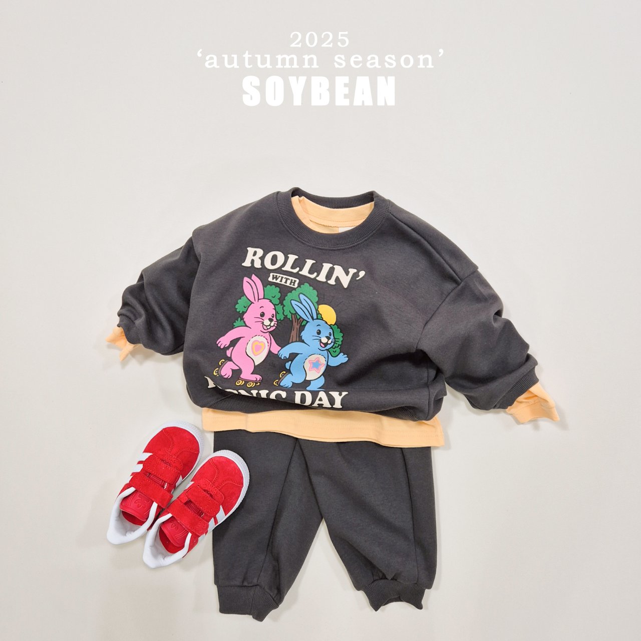 [SOYBEAN] Cotton Sugar Boxy T-shirt_10colors