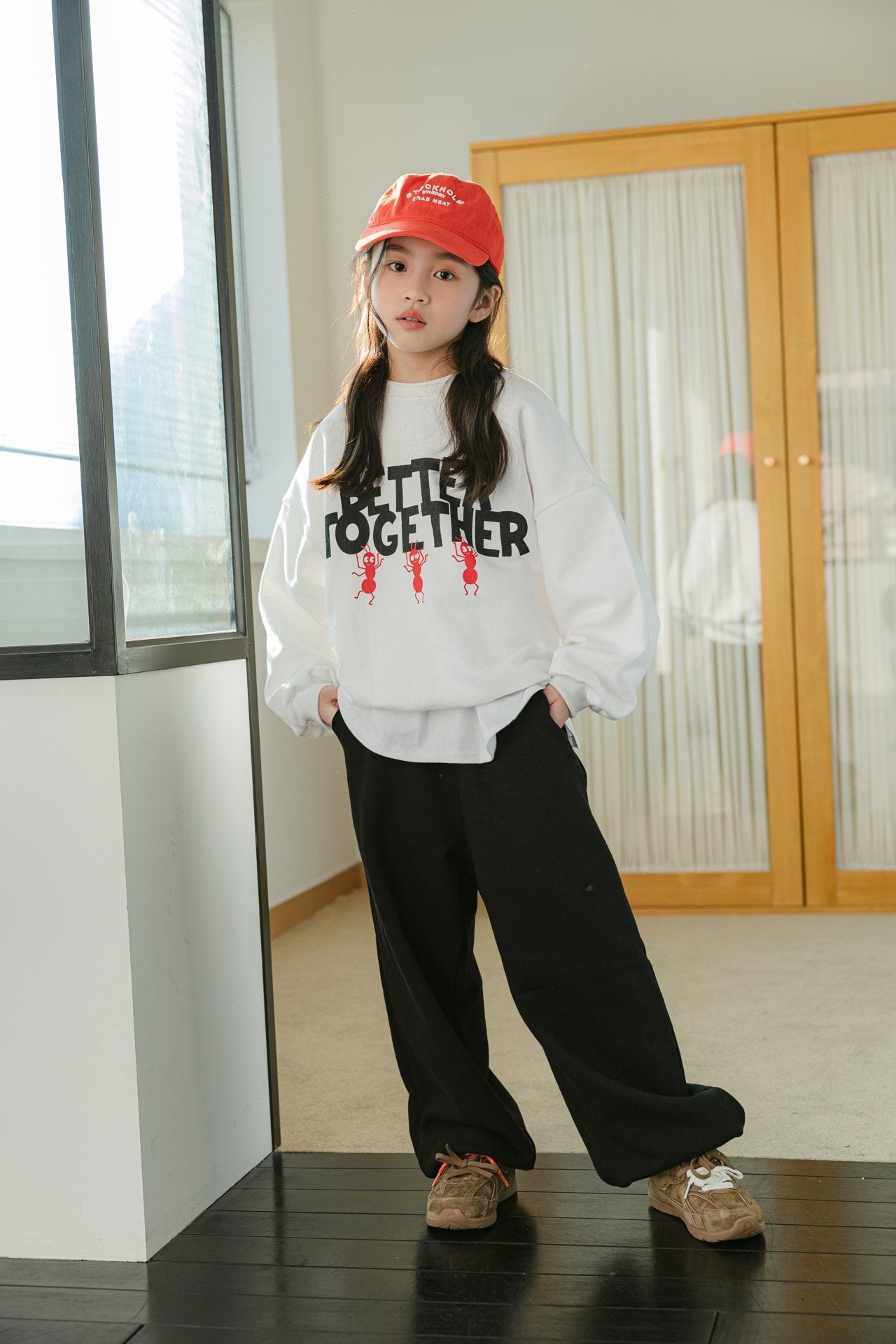 [DOREDORE] Over fit Jogger Pants_3colors