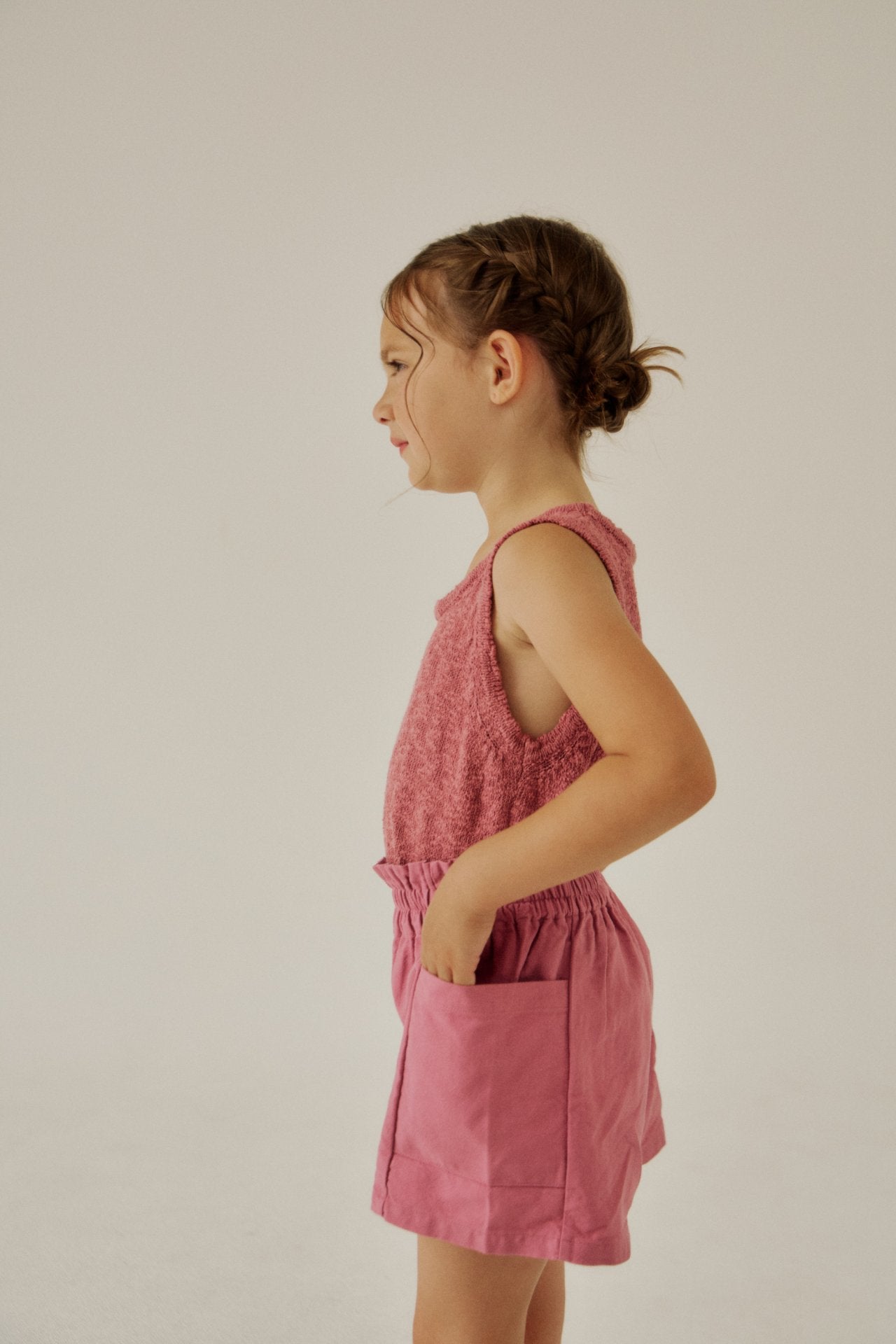 [Soye] Slub sleeveless_Pink