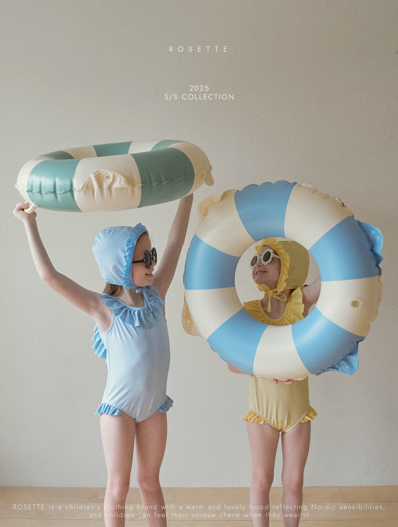 [ROSETTE] Bell Line swimwear_2colors