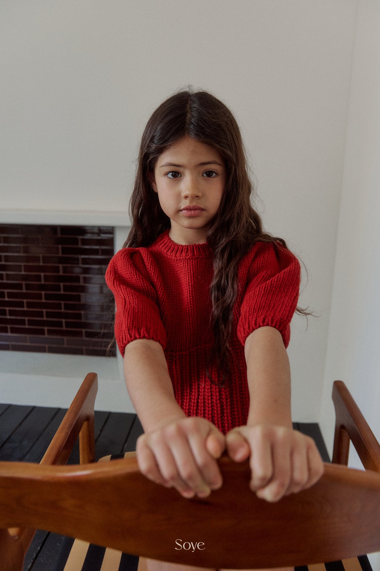 [Soye] Mullo Puff Knit_Red