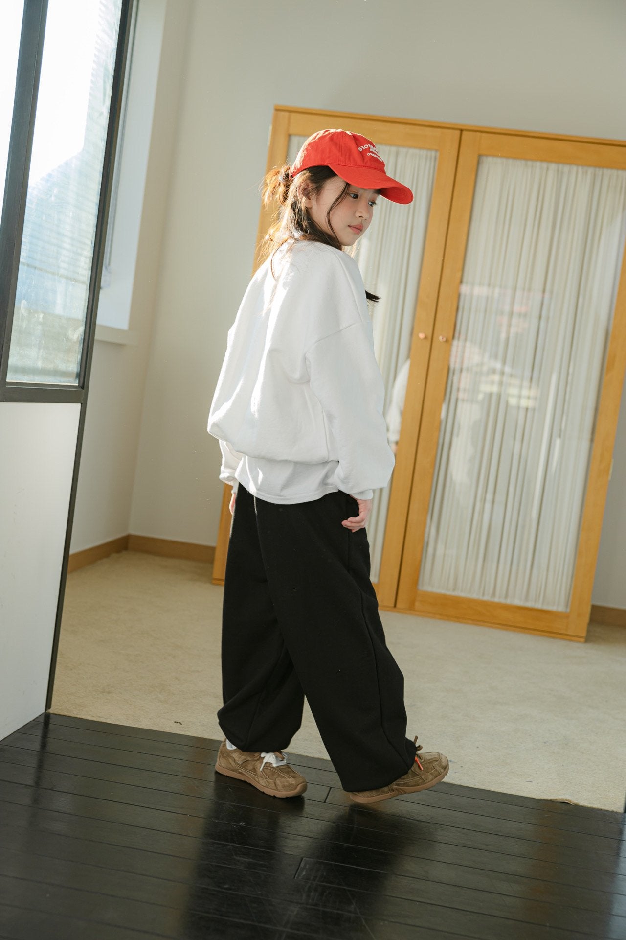 [DOREDORE] Over fit Jogger Pants_3colors