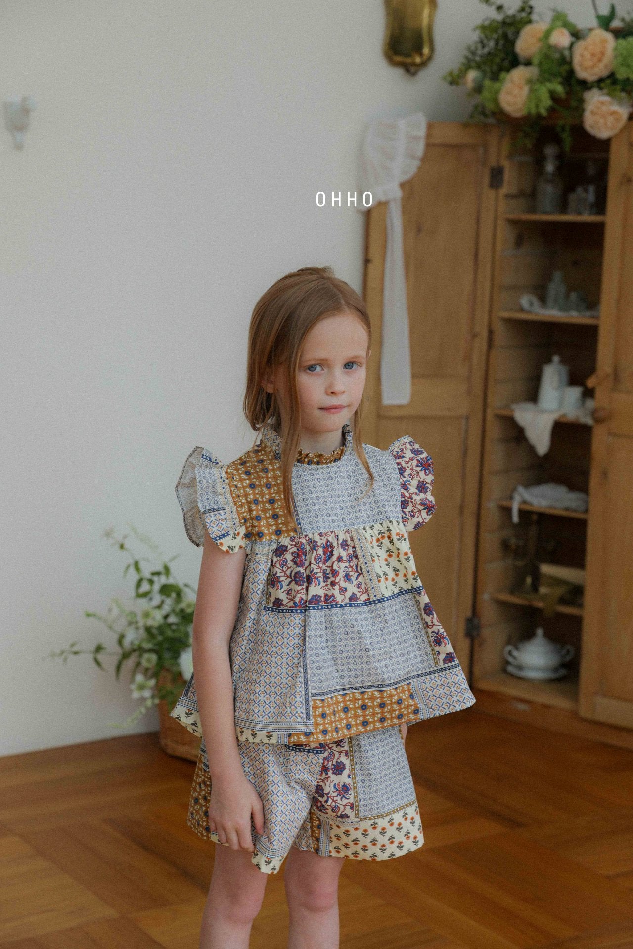 [ohho] Caramel Blouse_2colors