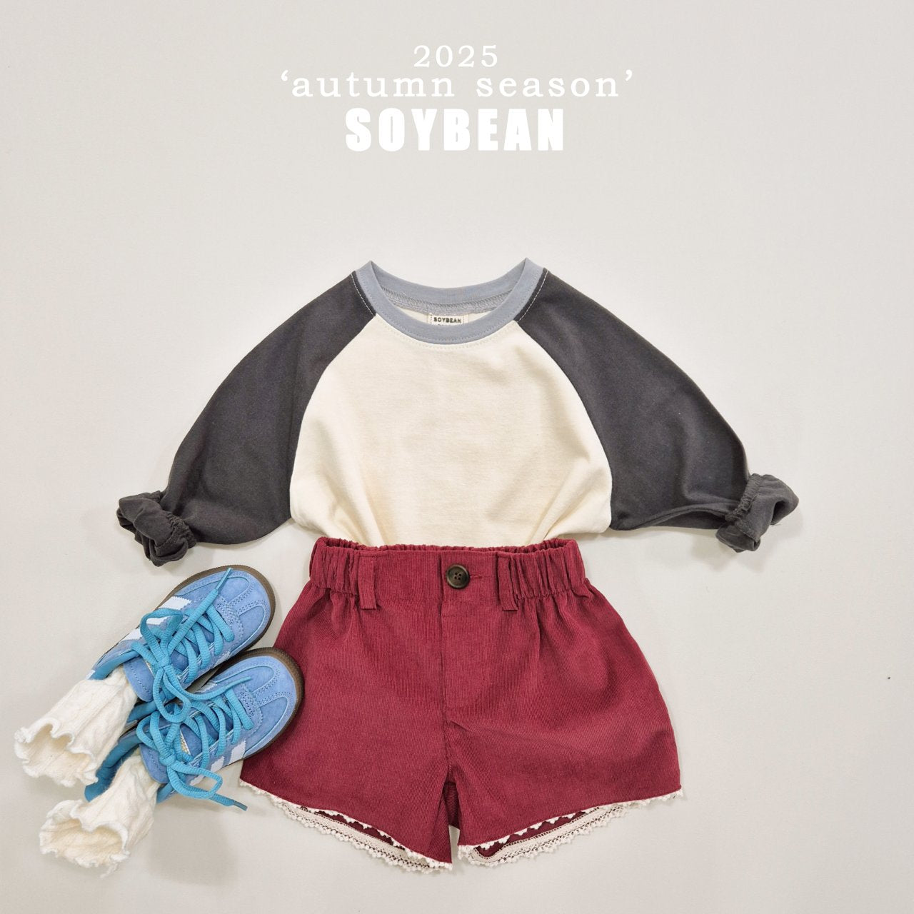 [SOYBEAN] Candy Raglan T-shirt_10colors