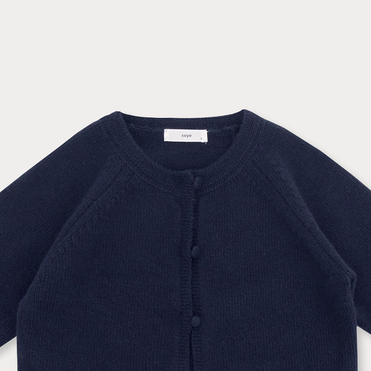 [Soye] Petit Button Cardigan_Navy